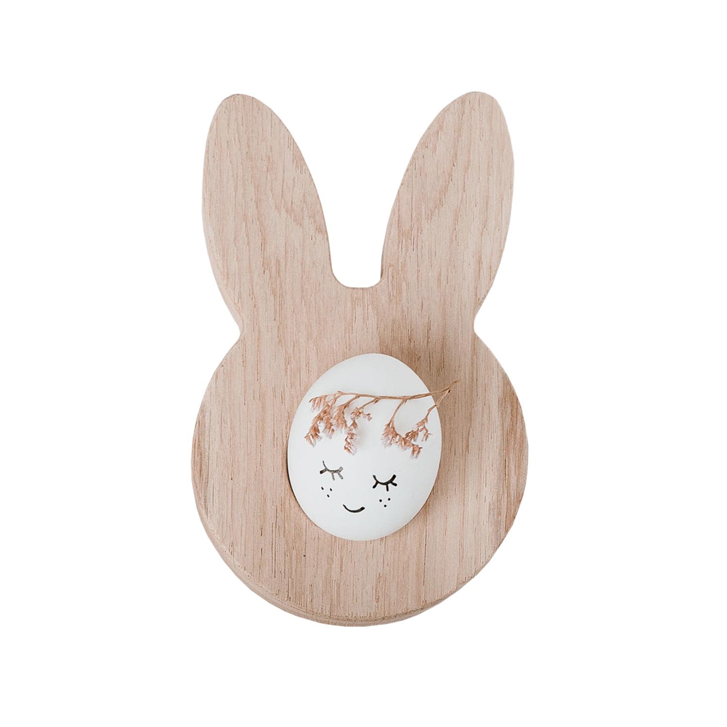 Eulenschnitt Eierbecher Eierhalter Holz Hase