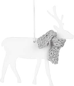 räder Dekohänger Winterwaldtiere Hirsch Porzellan weiß 0090208 räder Dekohänger Winterwaldtiere Hirsch Porzellan weiß 0090208