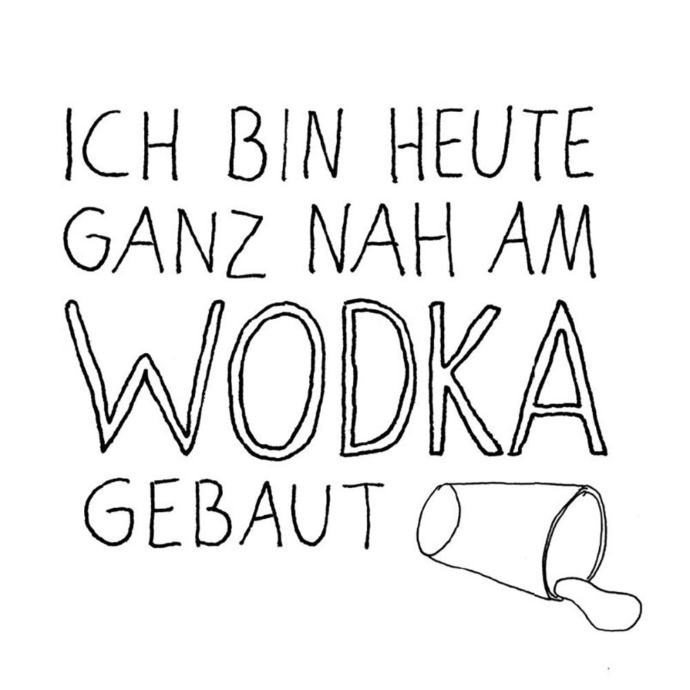 Sticky Jam Kühlschrankmagnet, Nah am Wodka, 10040192