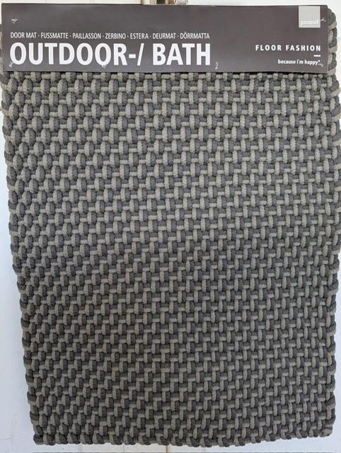 pad Pool In/Outdoor Matte Fußmatte 52x72 cm stone sand