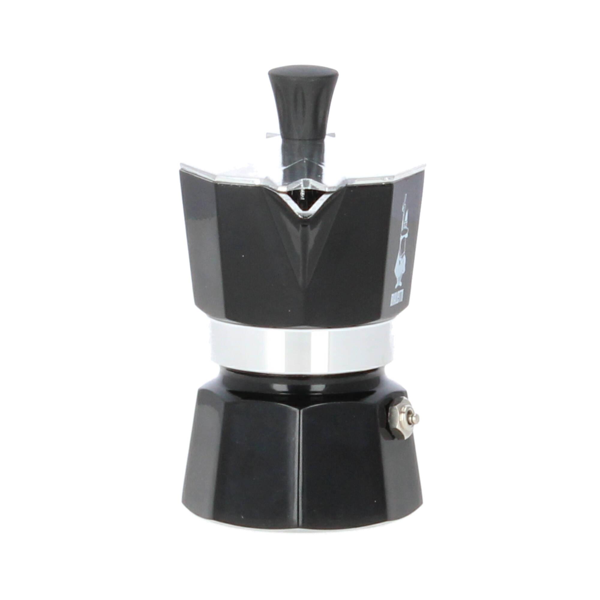 Bialetti Espressokocher Moka Express für 1 Tasse schwarz