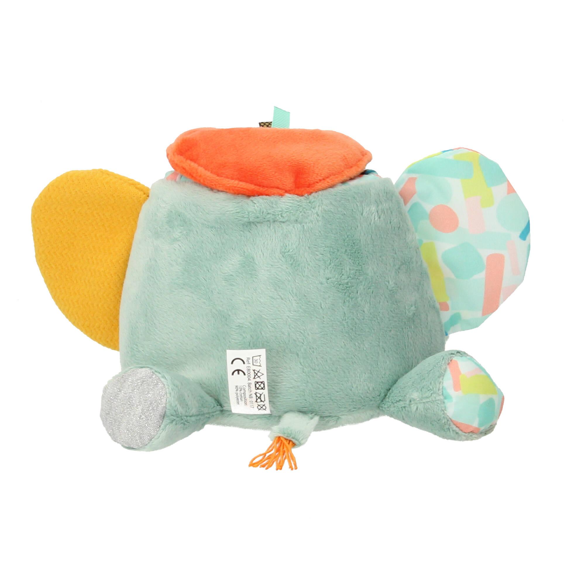 Ebulobo Activity Spielzeug Ziggy Elefant mit 3 Spielfiguren Giraffe Elefant Vogel Ebulobo Activity Spielzeug Ziggy Elefant mit 3 Spielfiguren Giraffe Elefant Vogel