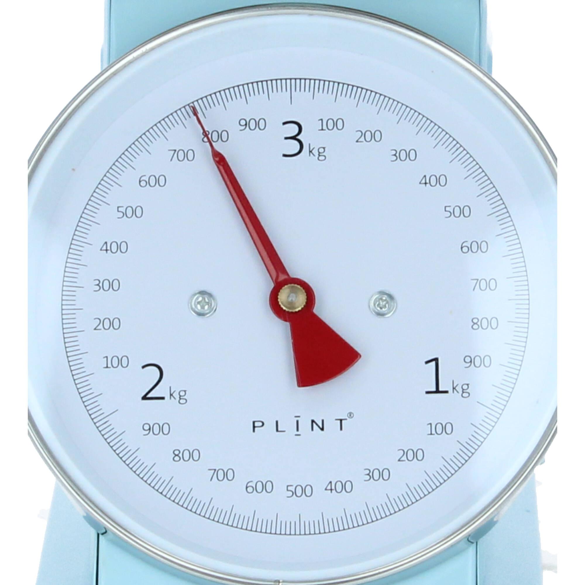 Plint Küchenwaage Retro ice pastellblau