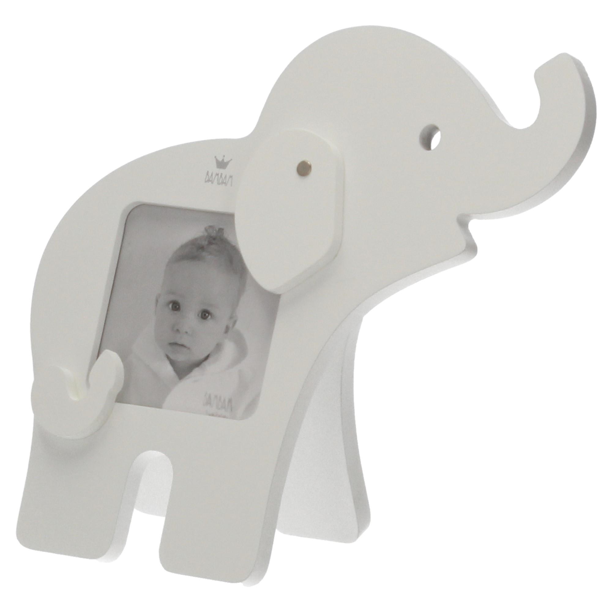 BamBam Bilderrahmen Elefant weiß