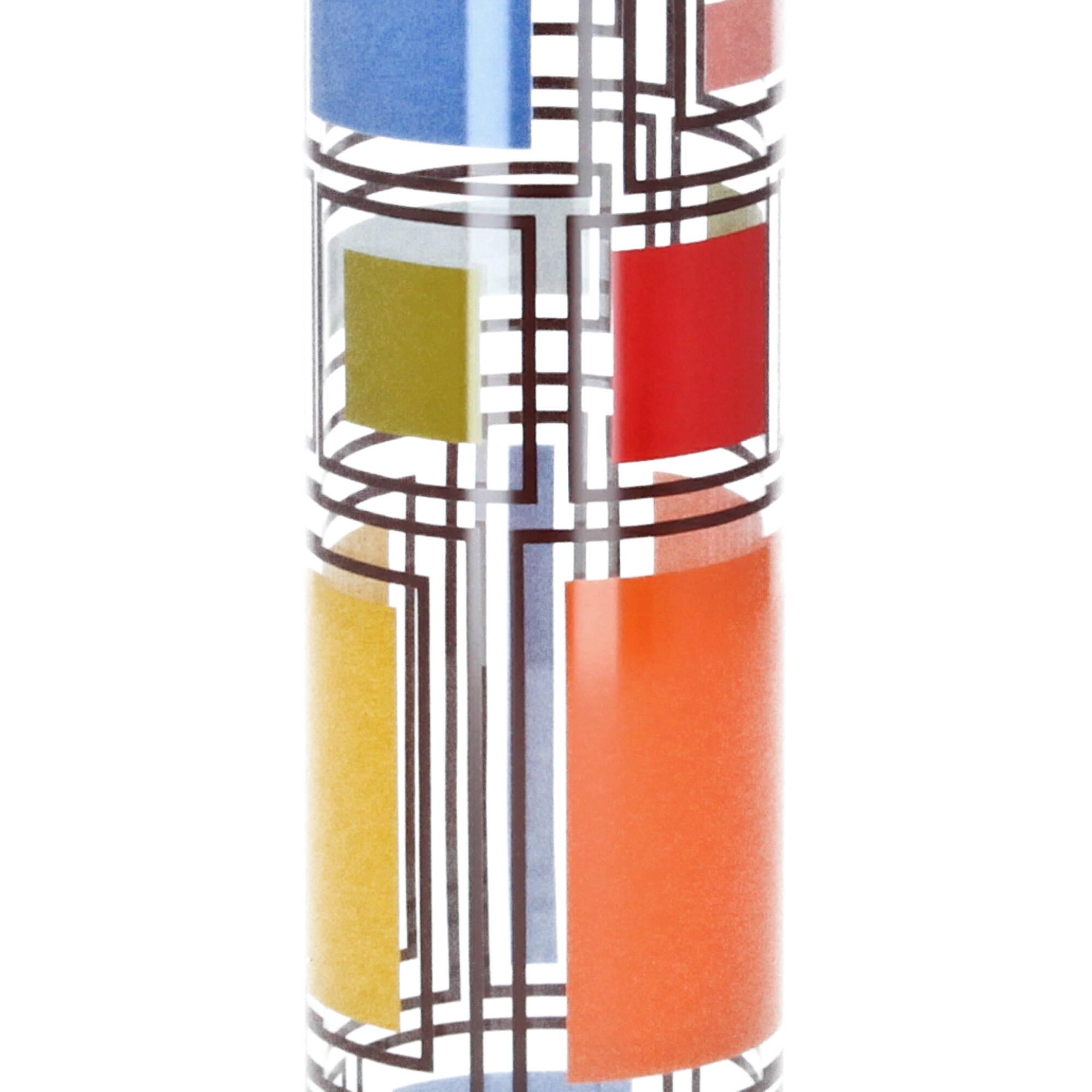 PPD Trinkflasche Glasflasche London 550 ml bunt