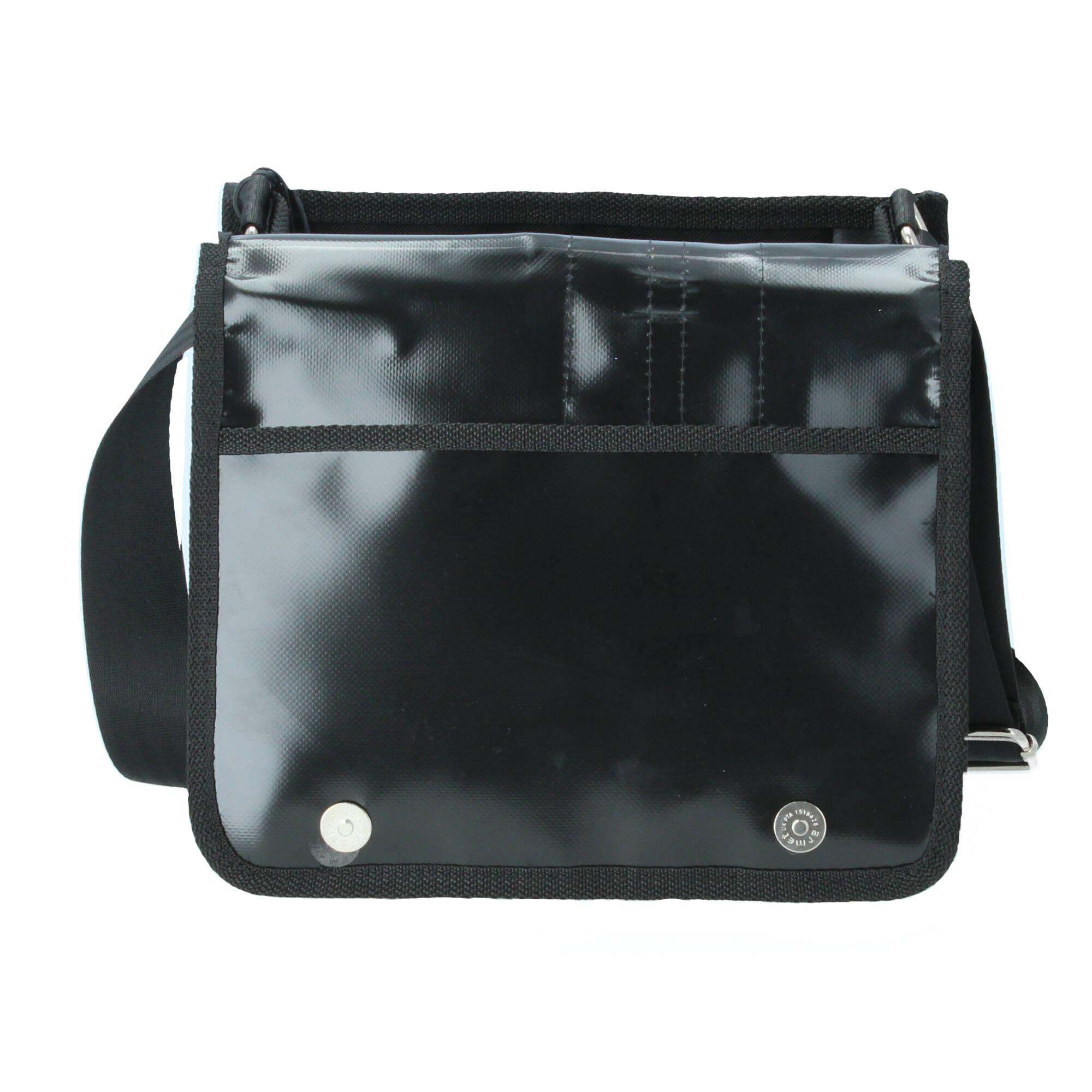 Stef Fauser Schultertasche Radlerengel small Leder 27x24x10 cm schwarz Stef Fauser Schultertasche Radlerengel small Leder 27x24x10 cm schwarz