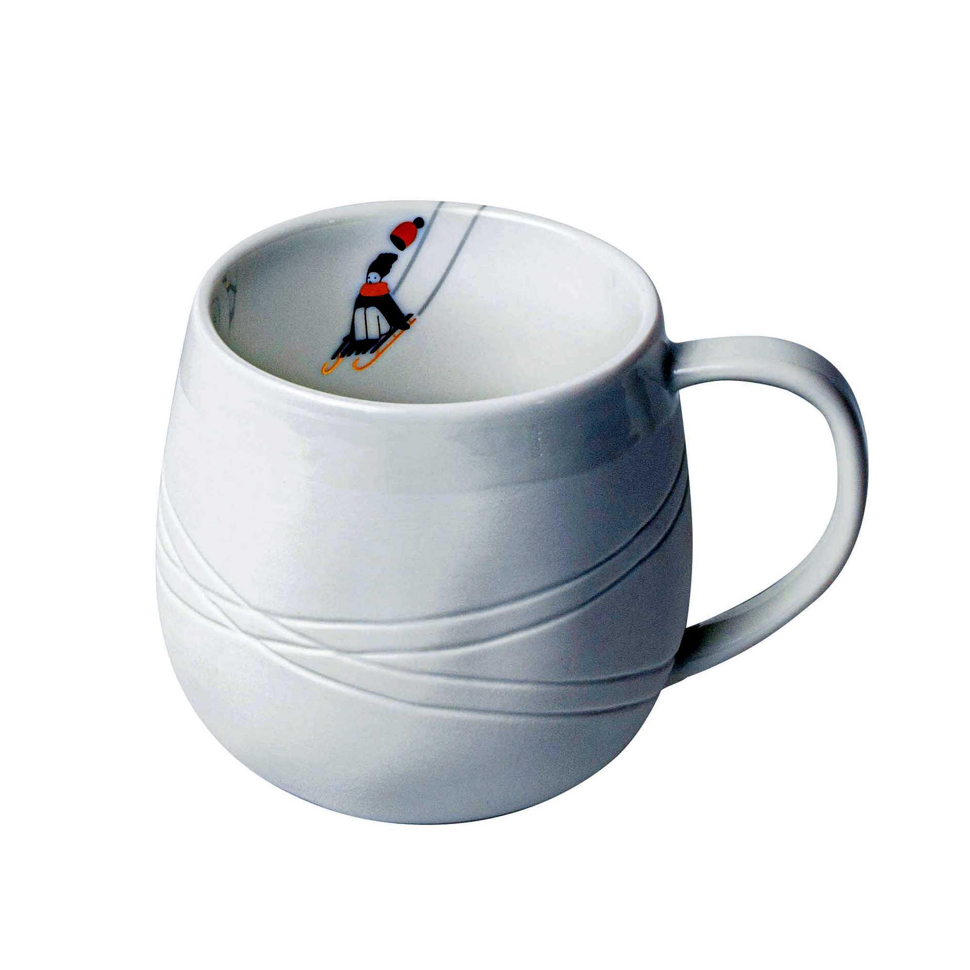 räder Schneetag Tasse Goldkufen Porzellan weiß 0092536 räder Schneetag Tasse Goldkufen Porzellan weiß 0092536