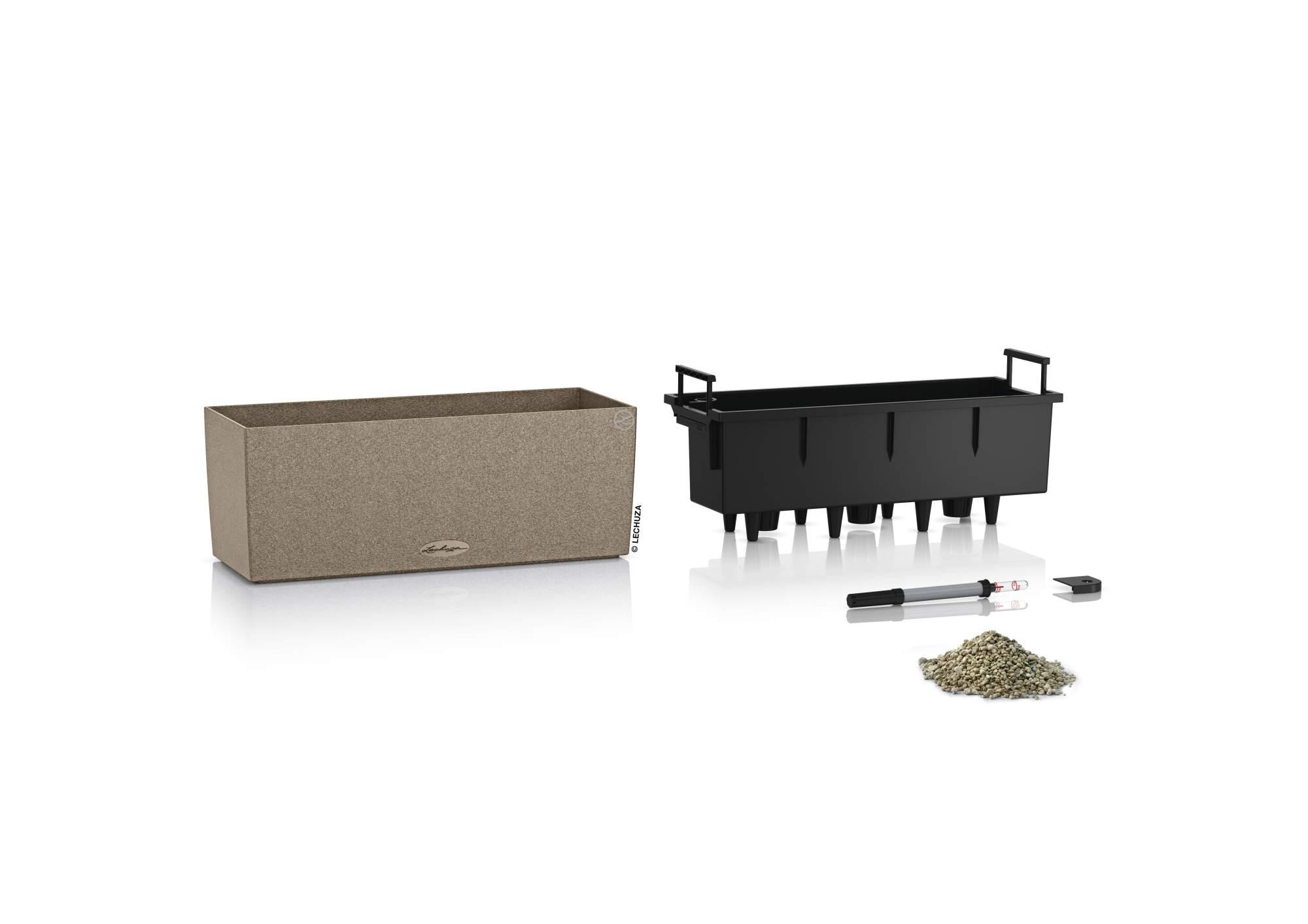 Lechuza Blumenkasten Balconera Stone 50 sandbeige Lechuza Blumenkasten Balconera Stone 50 sandbeige