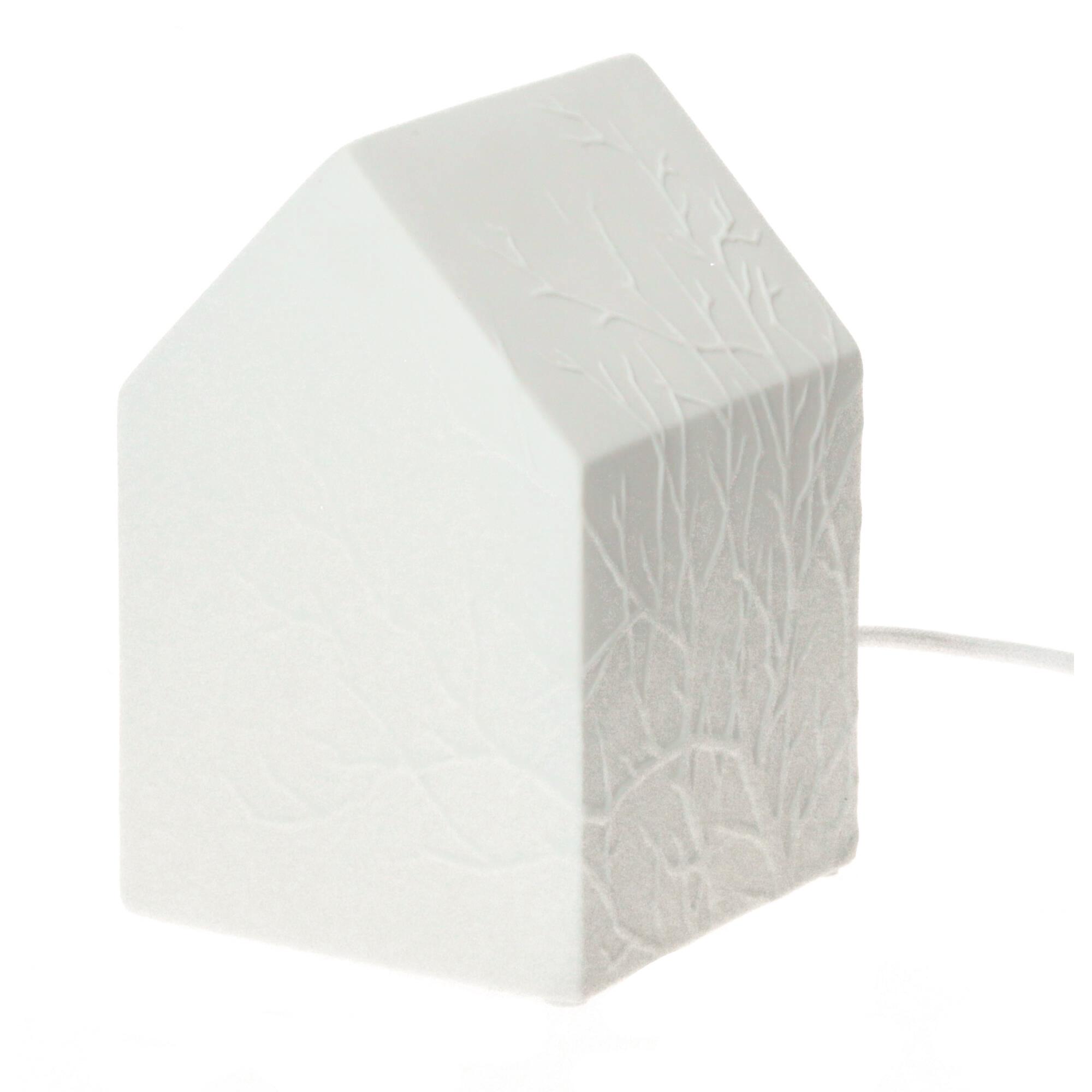 räder Tischlampe Leuchte Haus Zweige Porzellan 13x13x19 cm