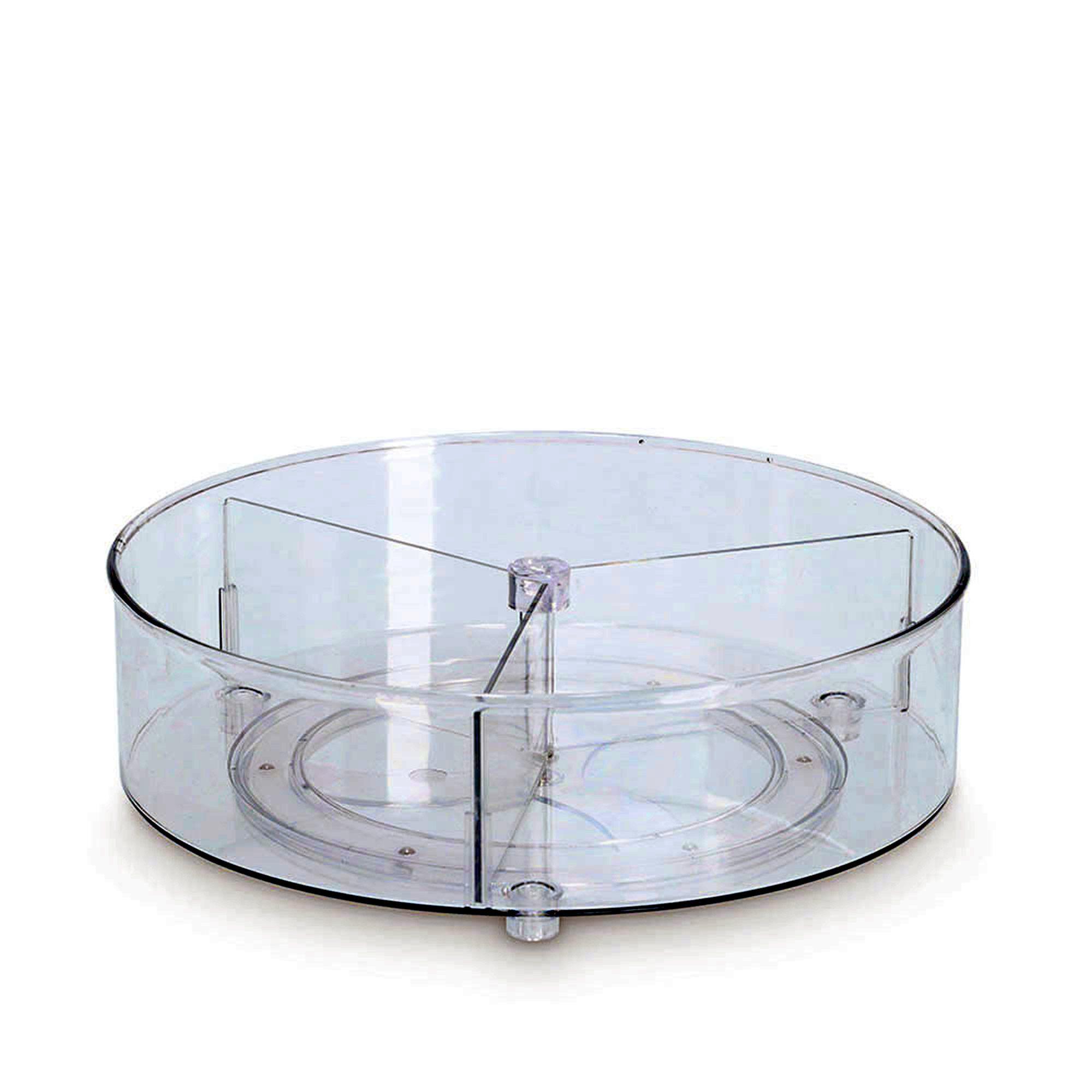 Zeller Dreh-Organizer Regal 27x8,5cm Kunststoff transparent 14747