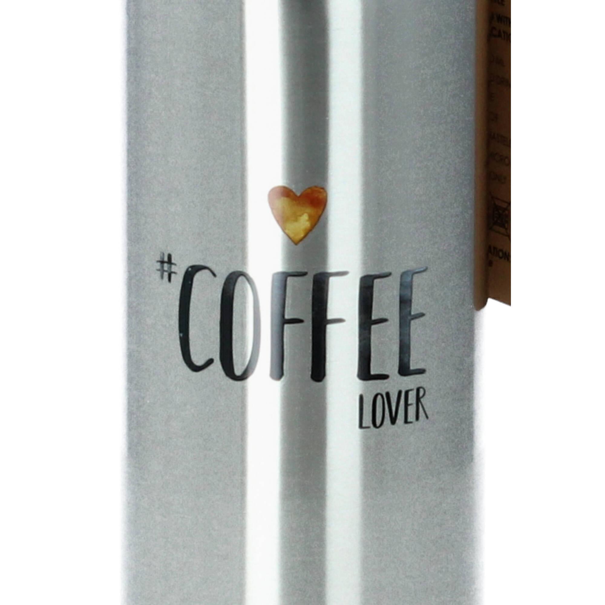 PPD Trinkflasche Edelstahl Thermosflasche coffee lover 750 ml mehrfarbig
