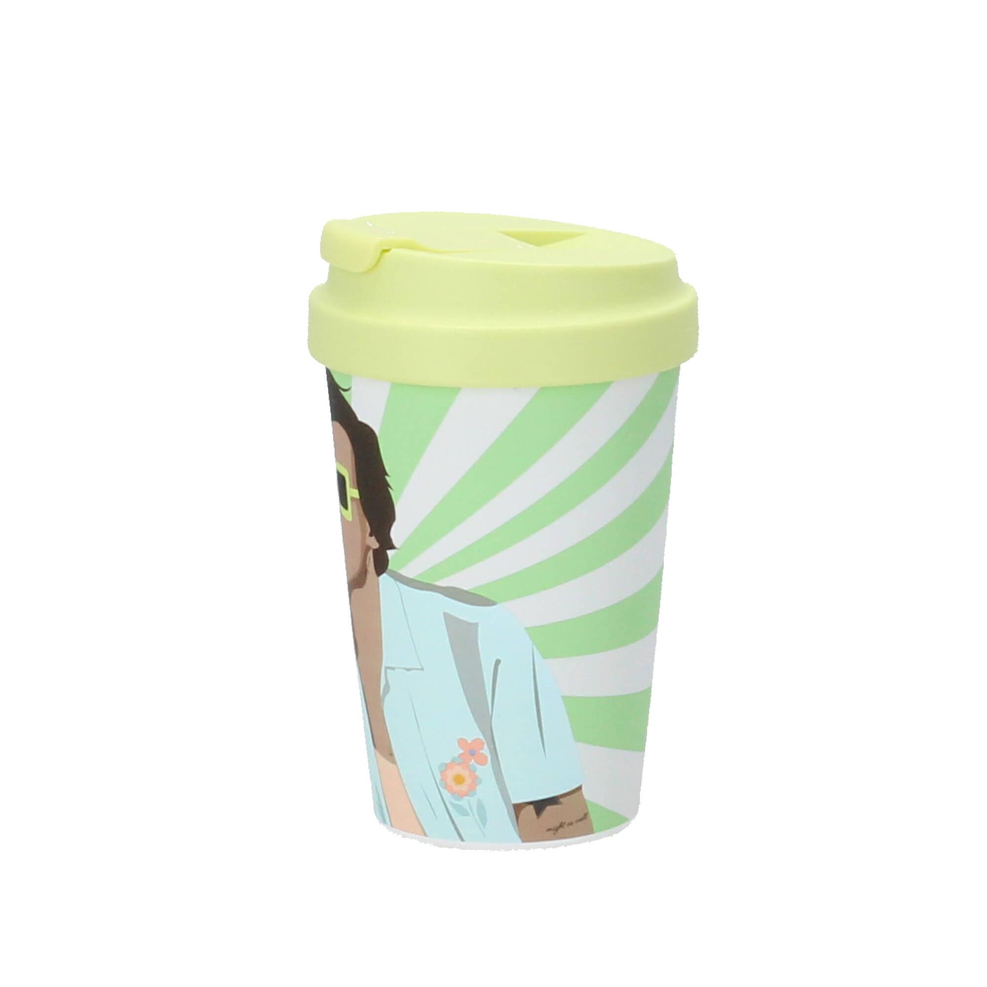 chic.mic Kaffeebecher bioloco plant easy cup Golden Boy