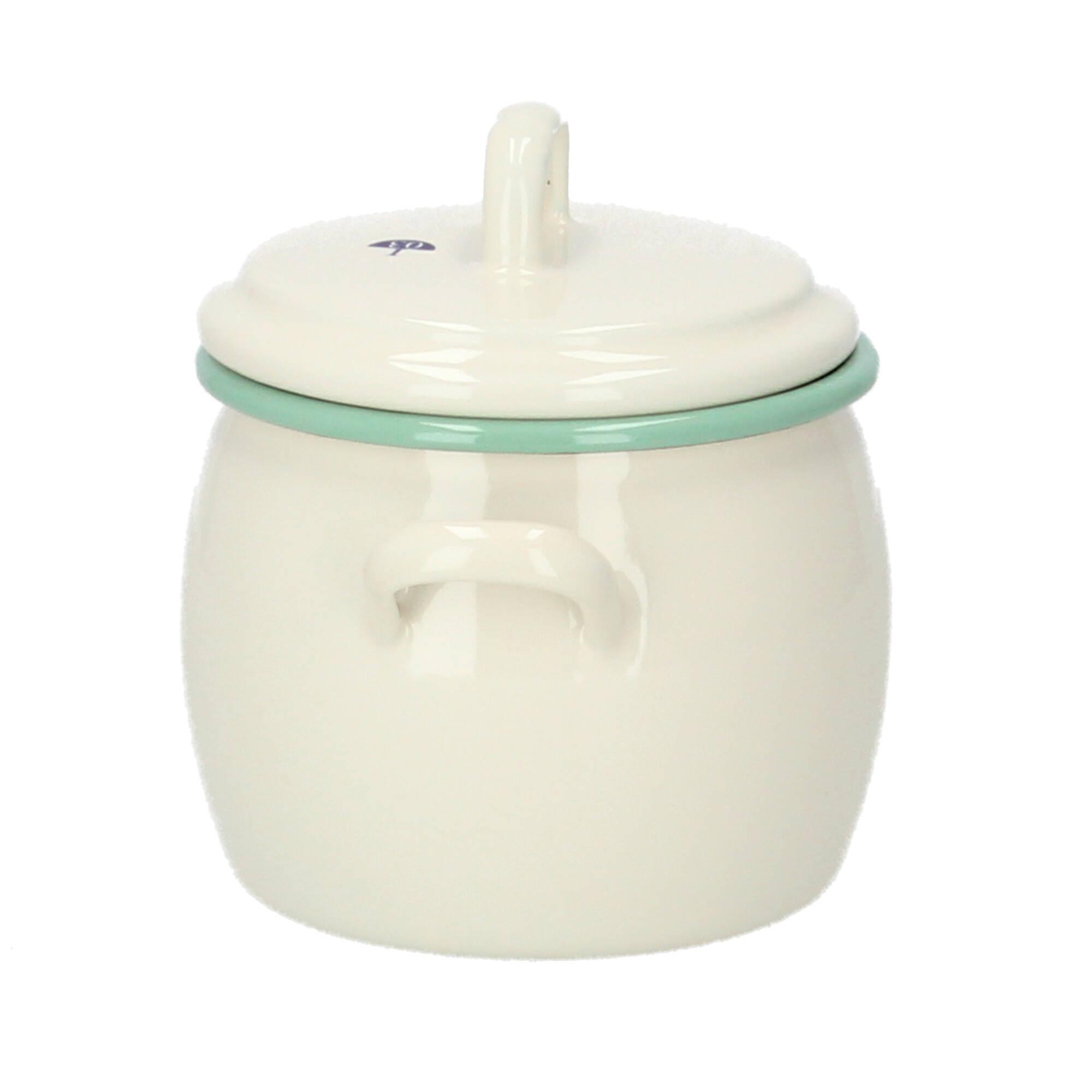 Kockums Bauchiger Topf mit Deckel 0,7 Liter creme lux Kockums Bauchiger Topf mit Deckel 0,7 Liter creme lux