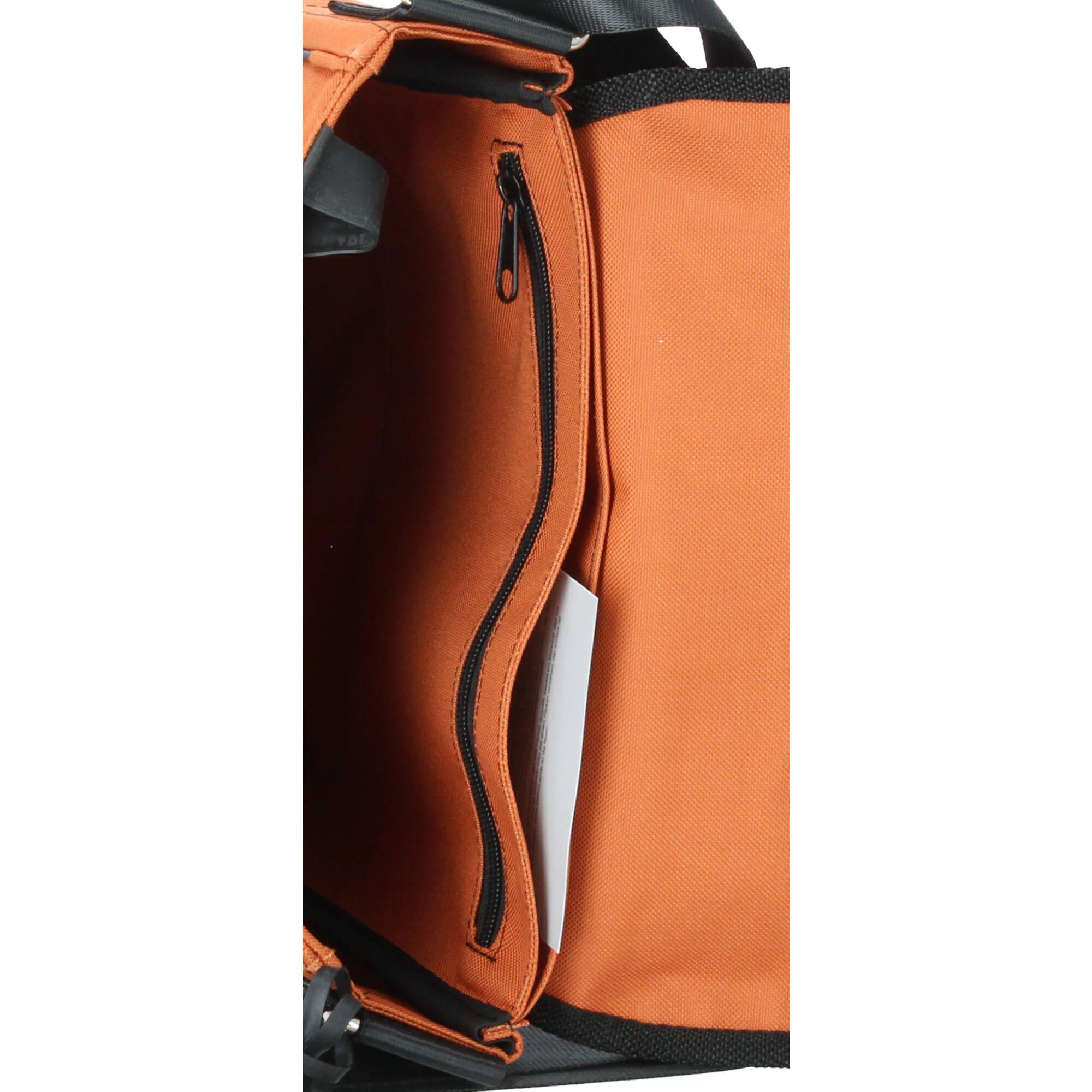 Stef Fauser Umhängetasche Velotti 33x30x8 cm orange
