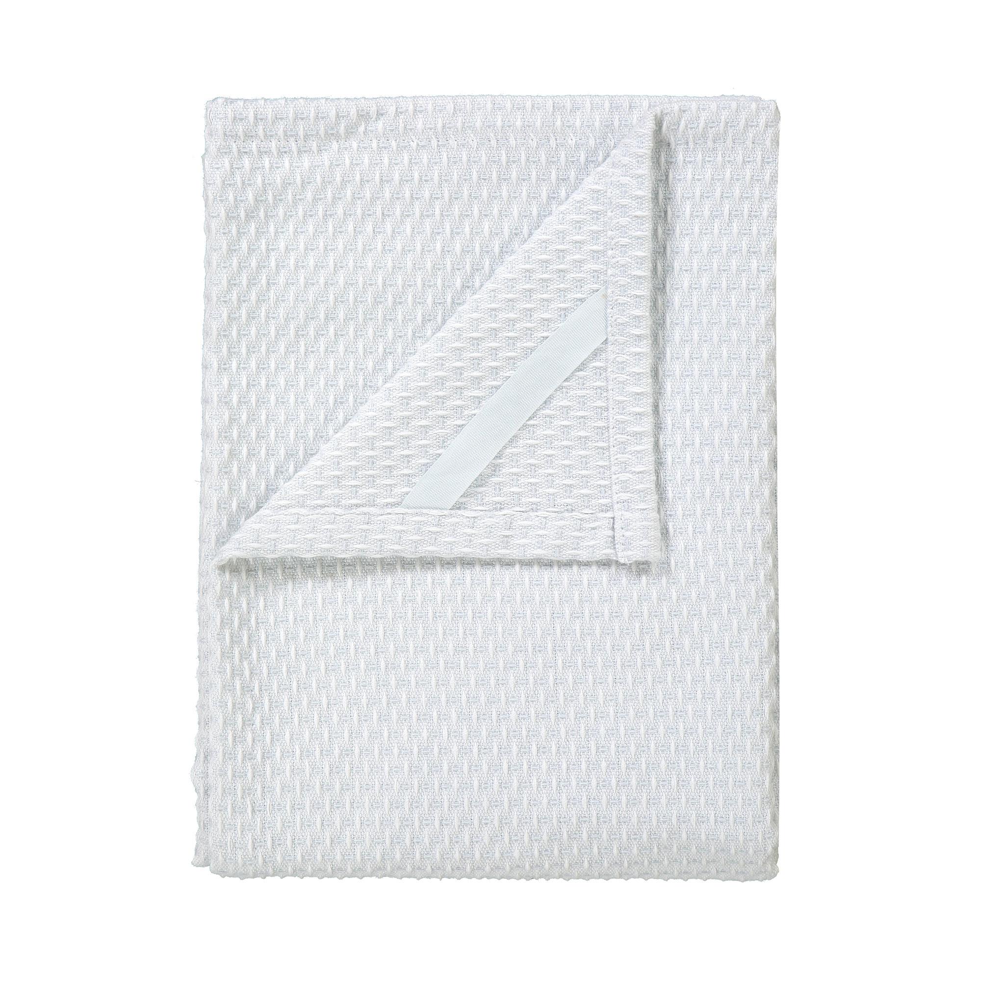 blomus Ridge Geschirrtuch 2er Set Baumwolle lily white micro chip cremeweiß