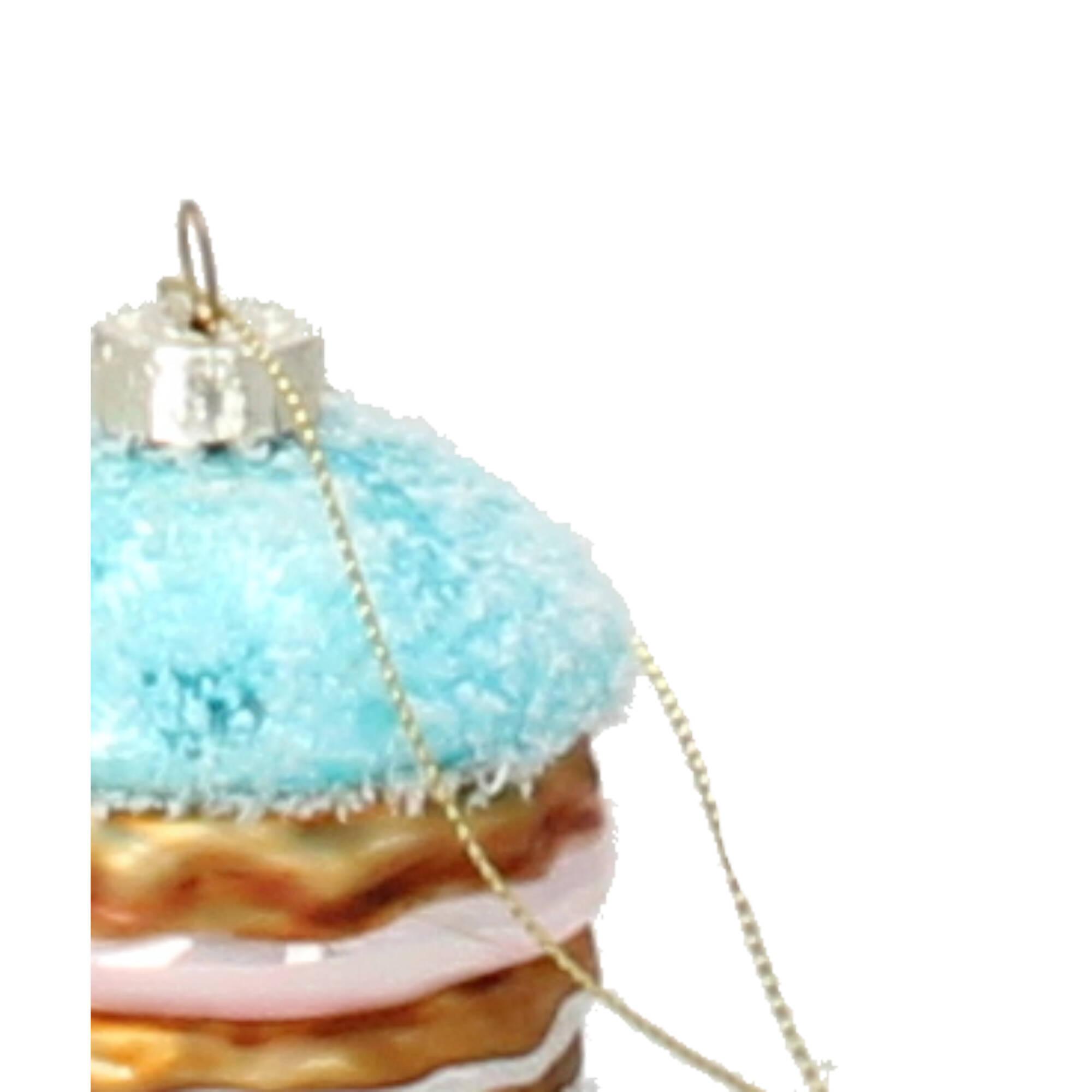 Werner Voß Christbaumschmuck Burger blau