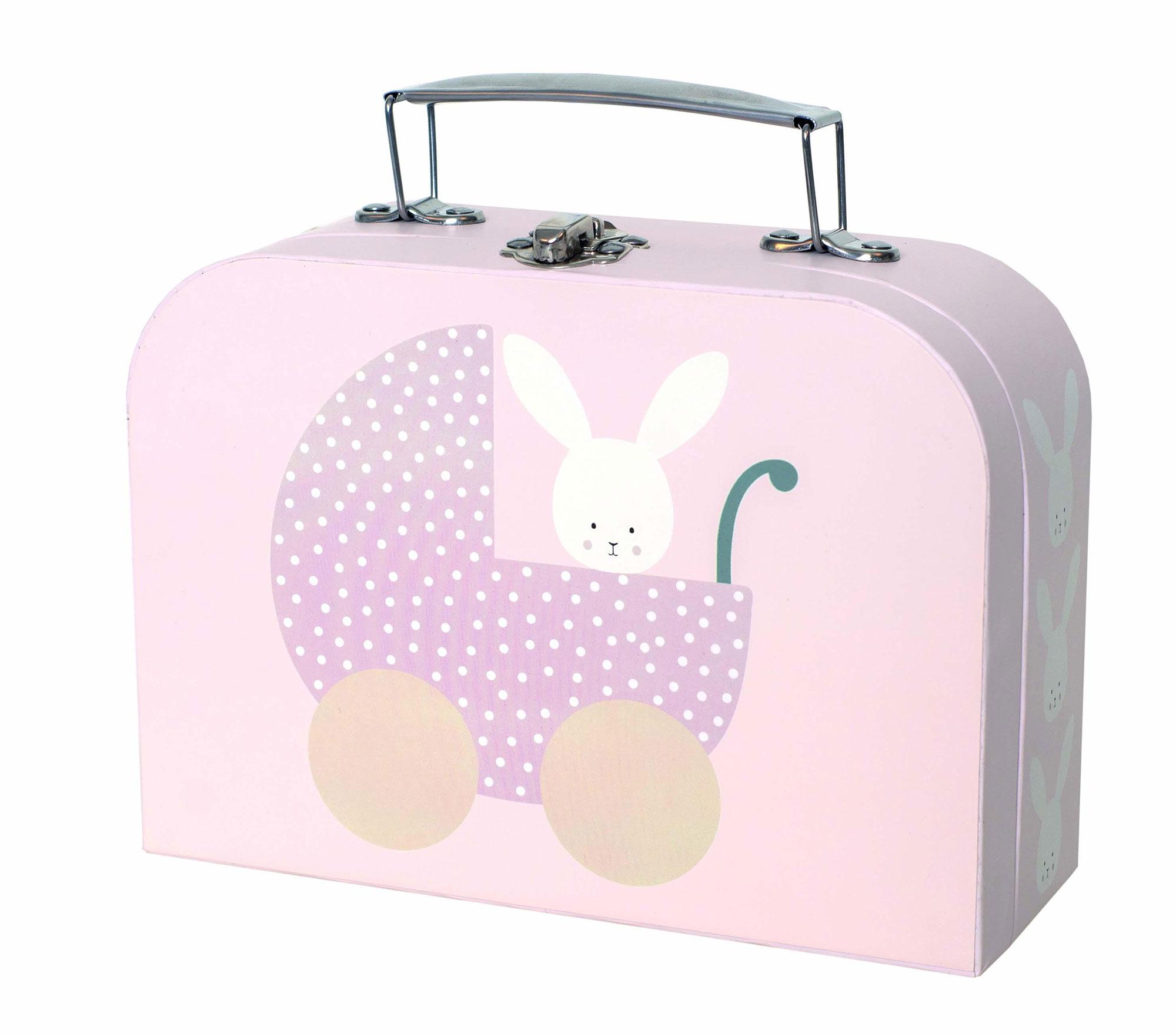 JaBaDaBaDo Spielset Koffer Hase & Babyaccessoires rosa 3+ JaBaDaBaDo Spielset Koffer Hase & Babyaccessoires rosa 3+