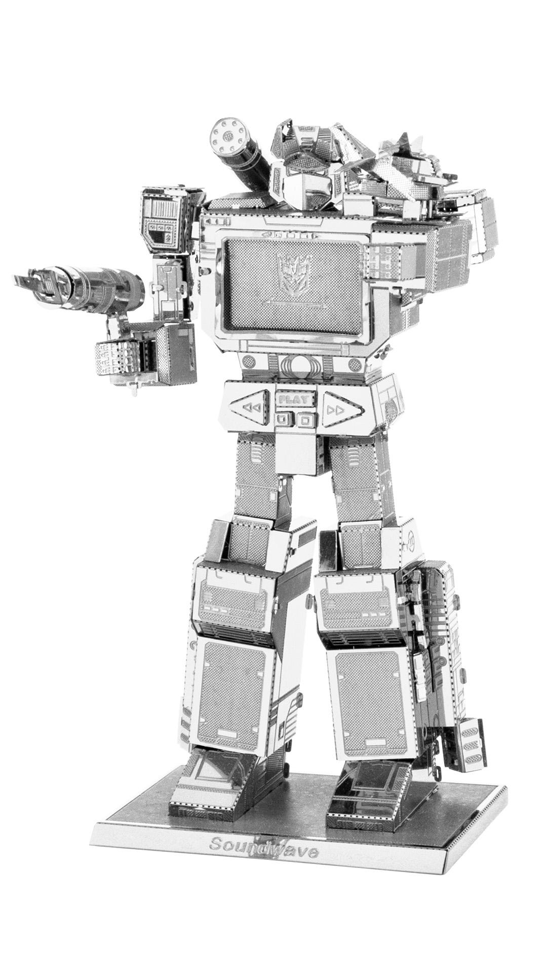 Metal Earth 3D Modell Bausatz Transformers Soundwave, MMS302 Metal Earth 3D Modell Bausatz Transformers Soundwave, MMS302