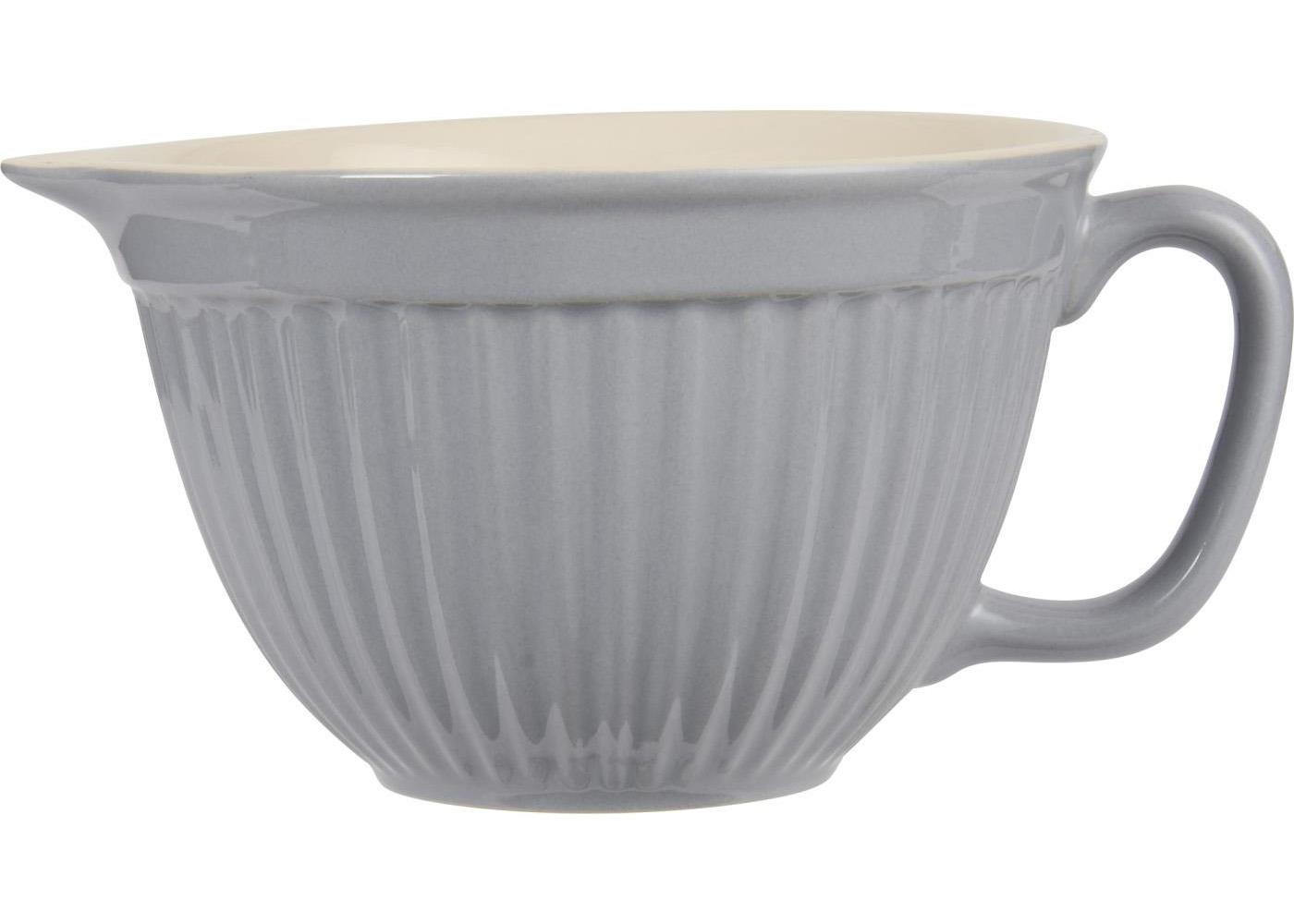 Ib Laursen Mynte Rührschüssel m. Ausguss french grey Ib Laursen Mynte Rührschüssel m. Ausguss french grey