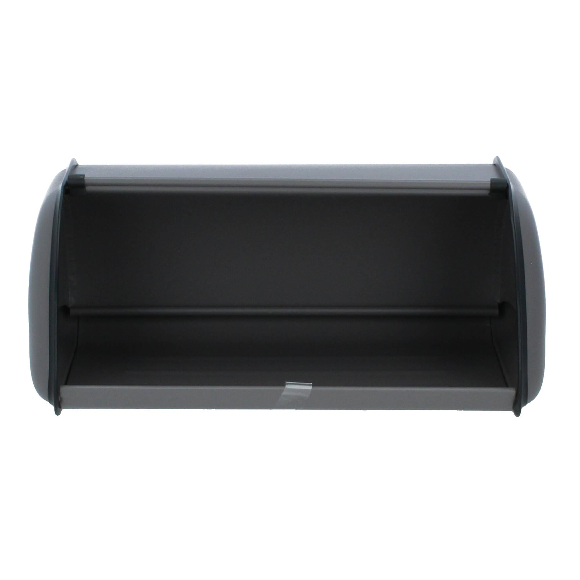 Plint Brotkasten Brotbox Retro almost black schiefergrau