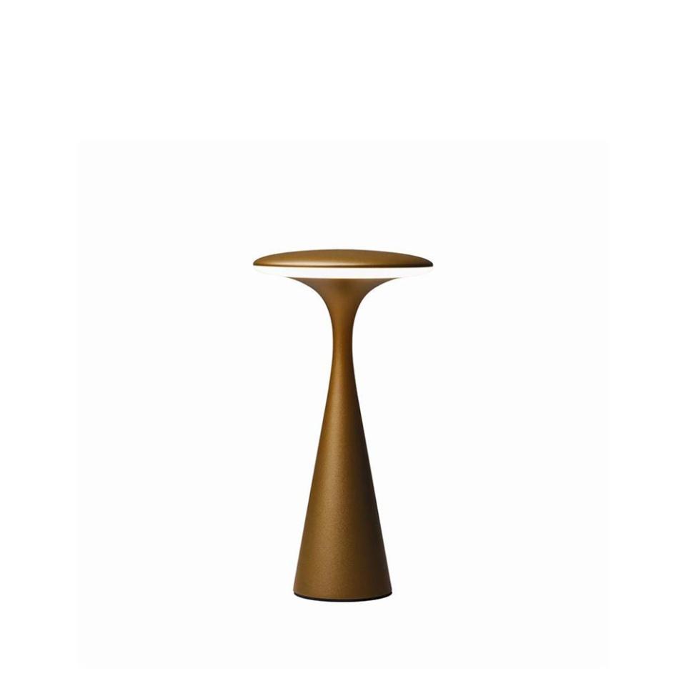 chic.mic Tischlampe Ufo Table lamp small brushed brass UTLS109