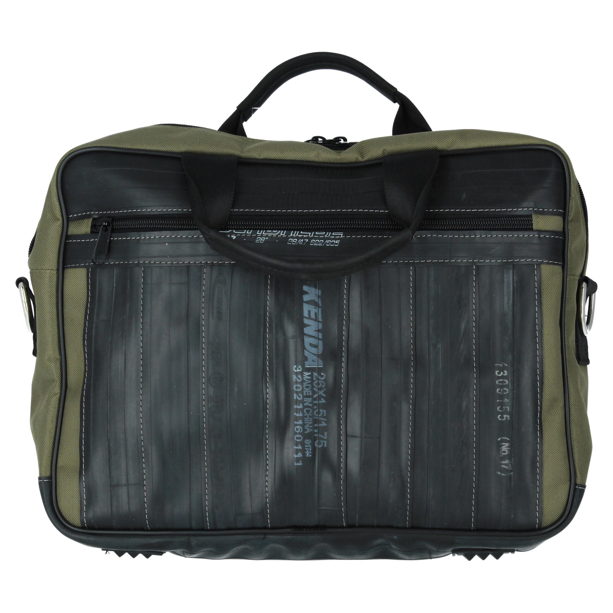 Stef Fauser Laptoptasche Filinger 40x30x9 cm oliv Stef Fauser Laptoptasche Filinger 40x30x9 cm oliv