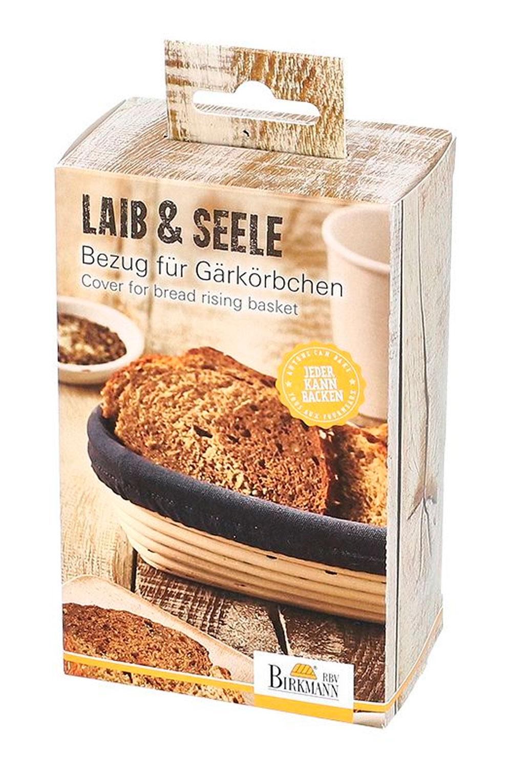 Birkmann Laib & Seele Gärkörbchen-Bezug Baguette 27x17 cm Birkmann Laib & Seele Gärkörbchen-Bezug Baguette 27x17 cm