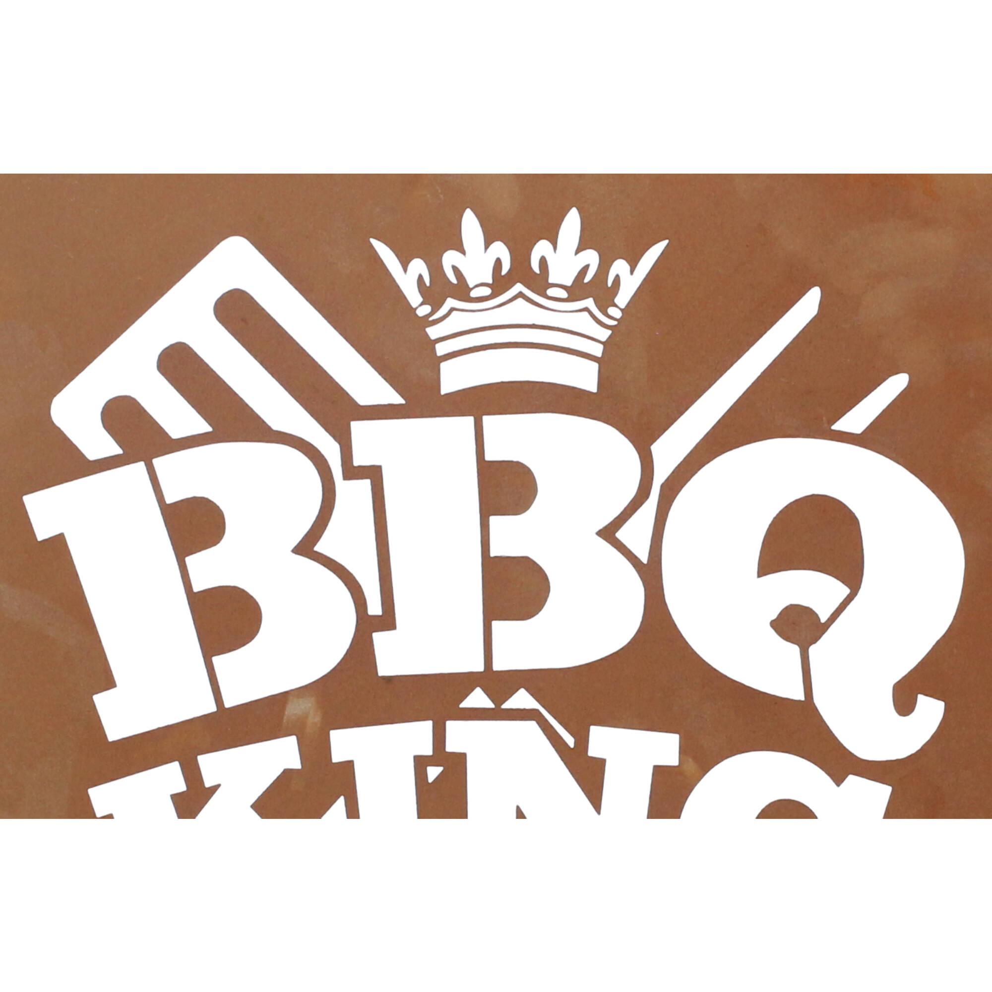 Ferrum Wandbild Edelrost BBQ-King