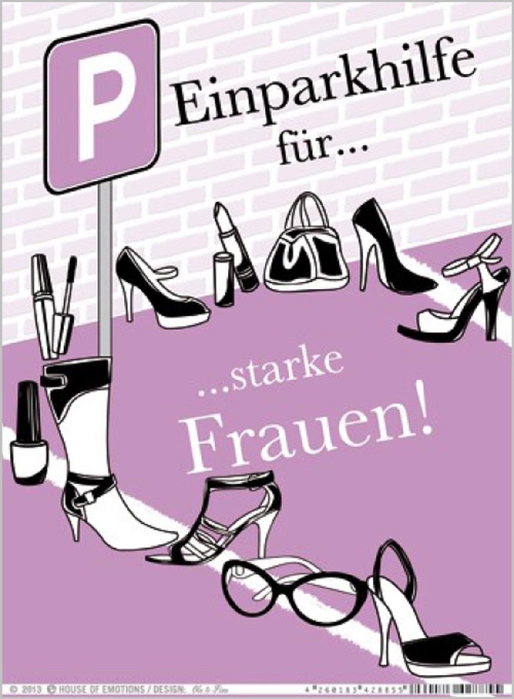 House of Emotions Parkscheibe Frauenparkhilfe 860019 House of Emotions Parkscheibe Frauenparkhilfe 860019