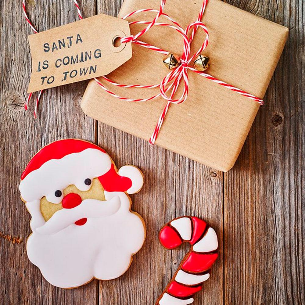 Birkmann Präge-Ausstechform Edelstahl Weihnachtsmann Gesicht 10cm Birkmann Präge-Ausstechform Edelstahl Weihnachtsmann Gesicht 10cm