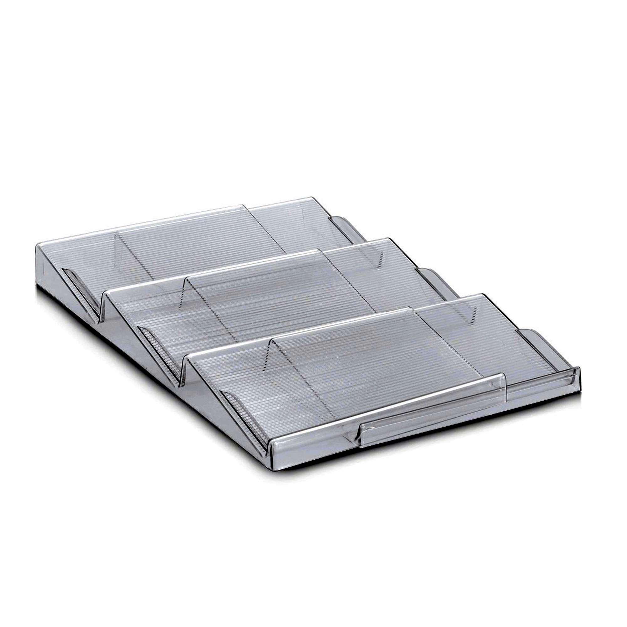 Zeller Gewürzglas-Schubladen-Organizer-Set 2-telig Kunststoff 14773