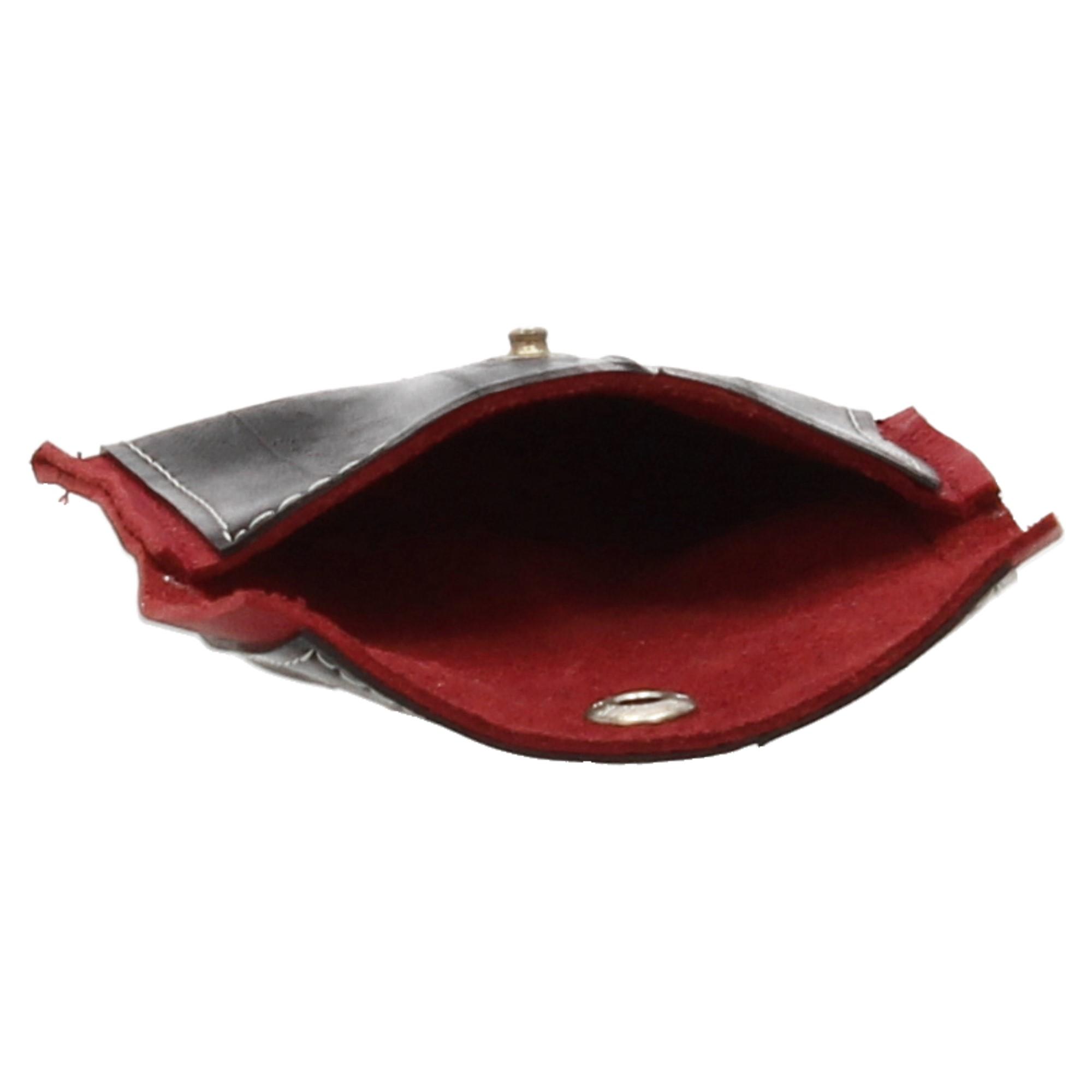 Stef Fauser Geldinger Leder Rot 10 x 7cm Portemonnaie Geldbeutel Stef Fauser Geldinger Leder Rot 10 x 7cm Portemonnaie Geldbeutel