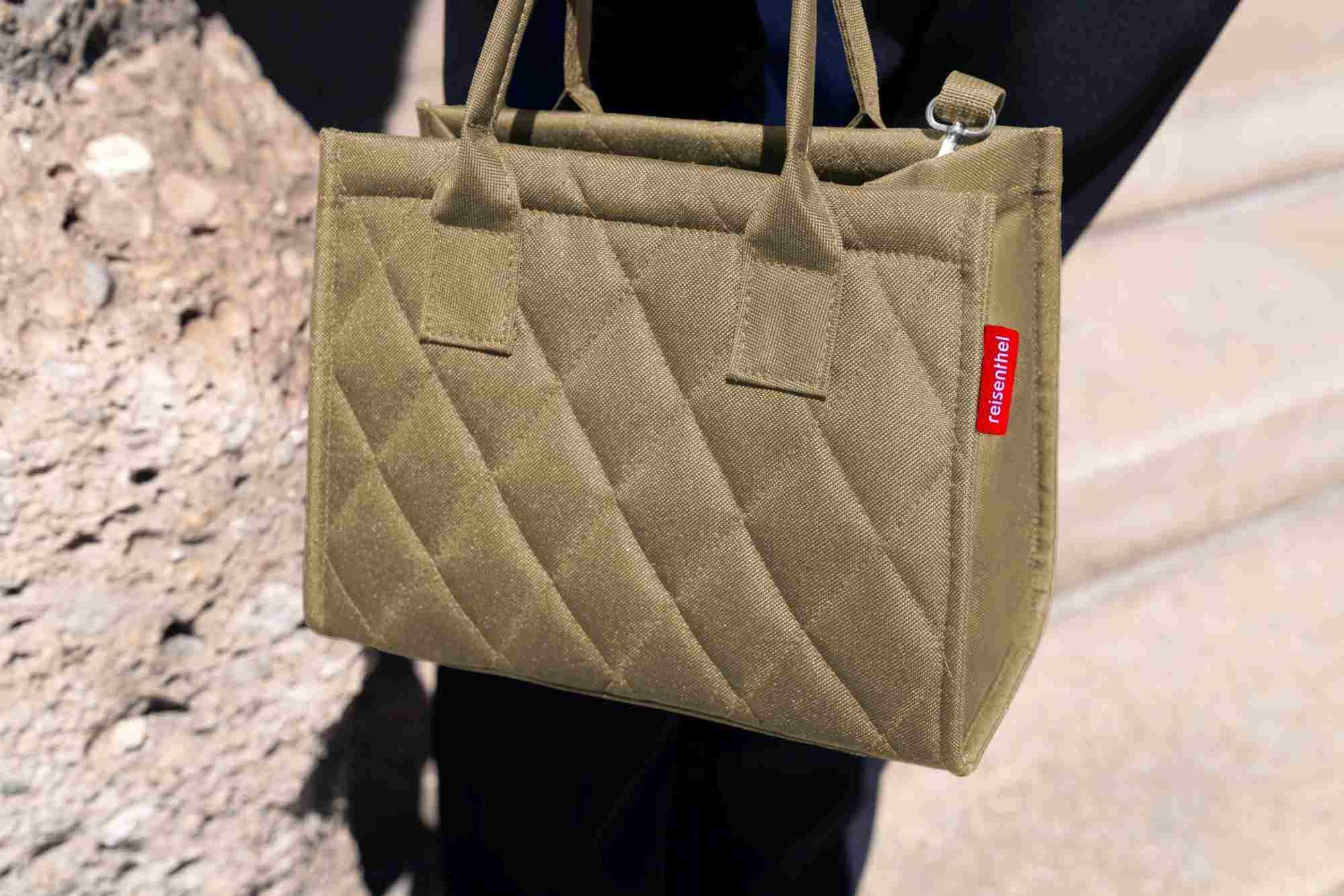 reisenthel Handtasche daily shopper XS Rhombus Olive GN5046