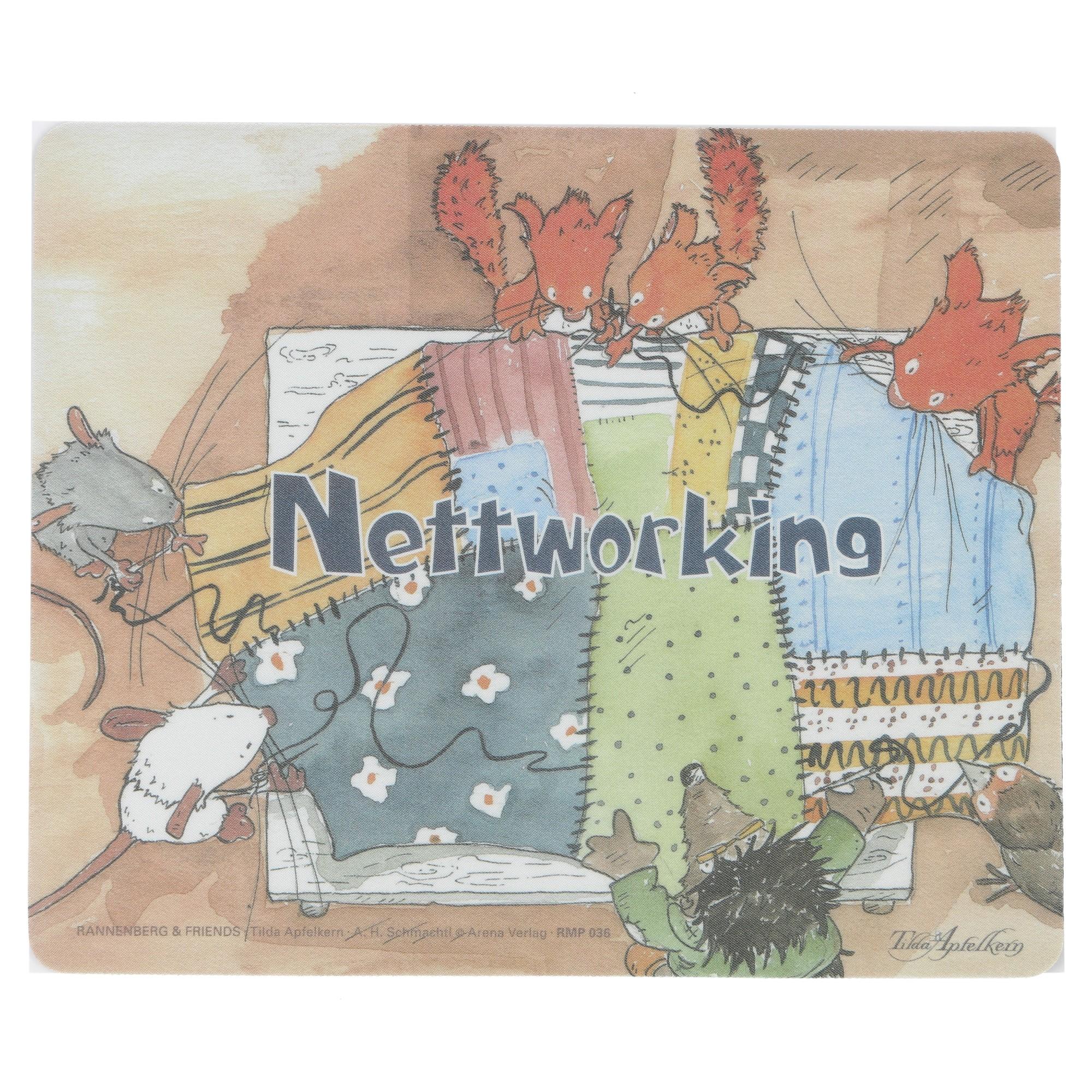 Rannenberg & Friends Maus-Pad Tilda-Nettworking