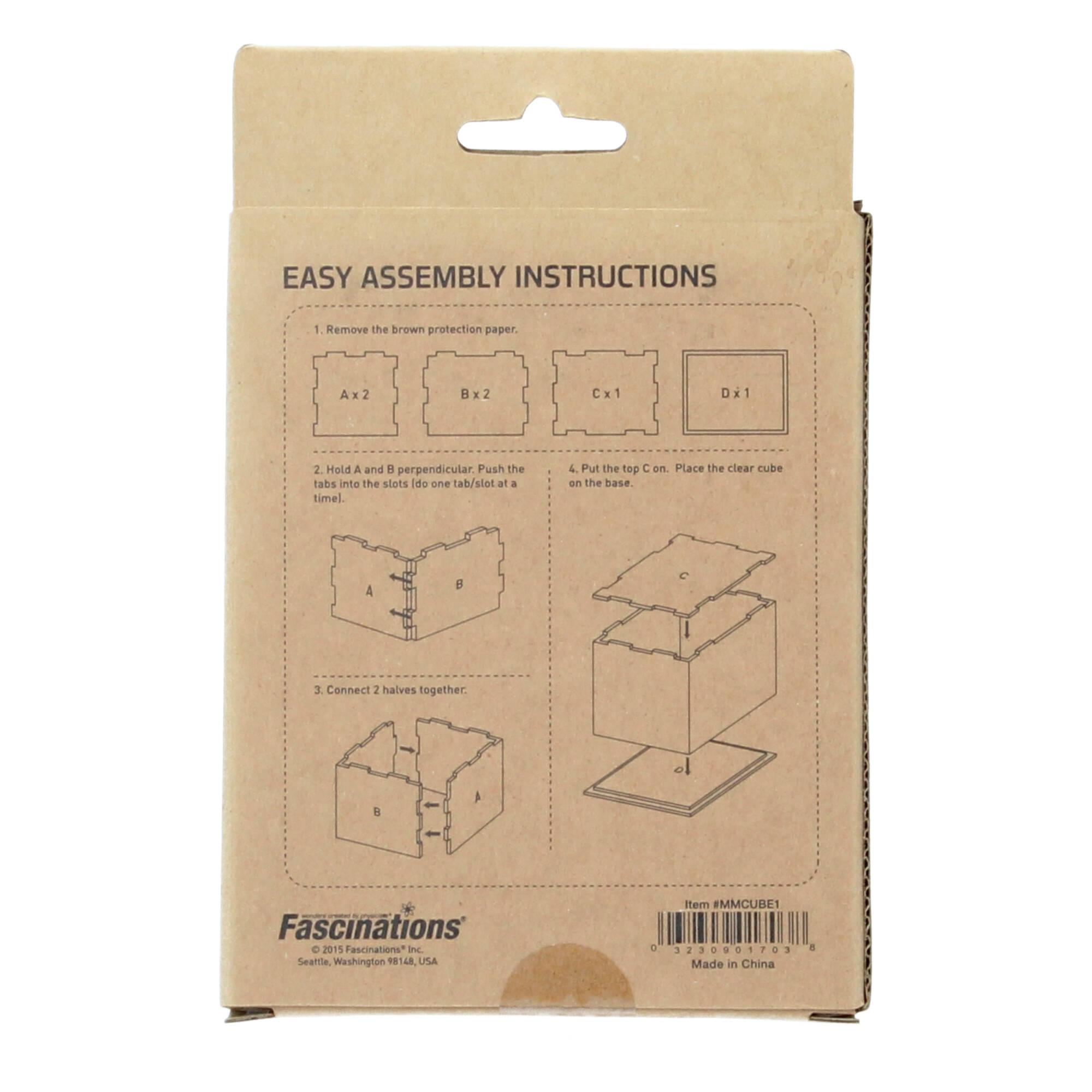 Metal Earth Präsentationswürfel Cube 1 Metal Earth Präsentationswürfel Cube 1
