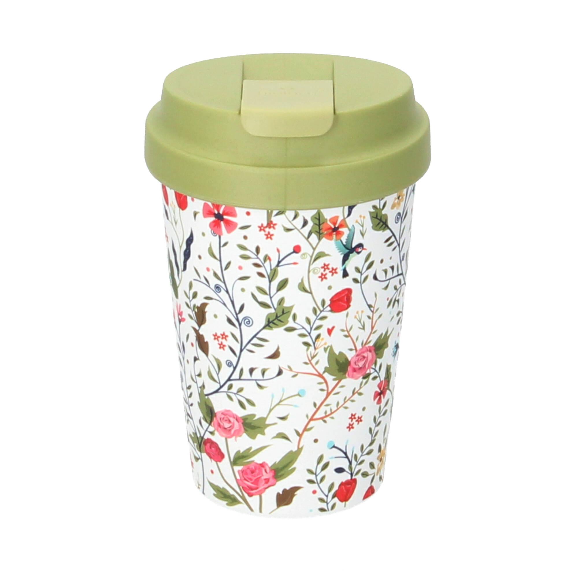 chic.mic bioloco plant easy cup Coffee to Go Becher Flowers & Birds