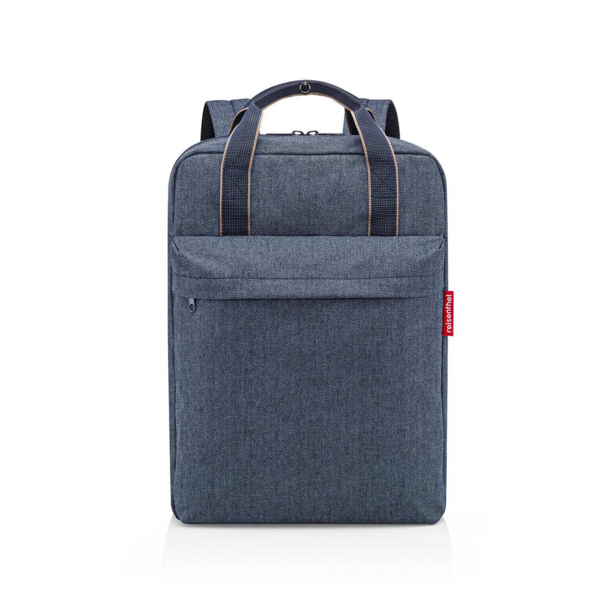 reisenthel Rucksack allday backpack M herringbone dark blue EJ4113 reisenthel Rucksack allday backpack M herringbone dark blue EJ4113