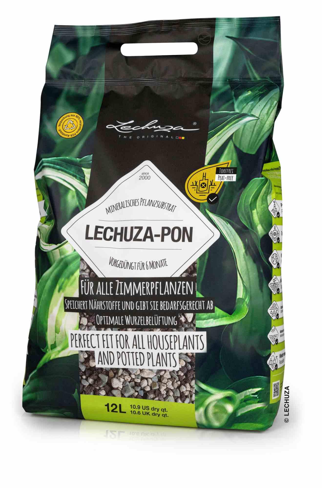 Lechuza Pon 12 L vorgedüngt Lechuza Pon 12 L vorgedüngt