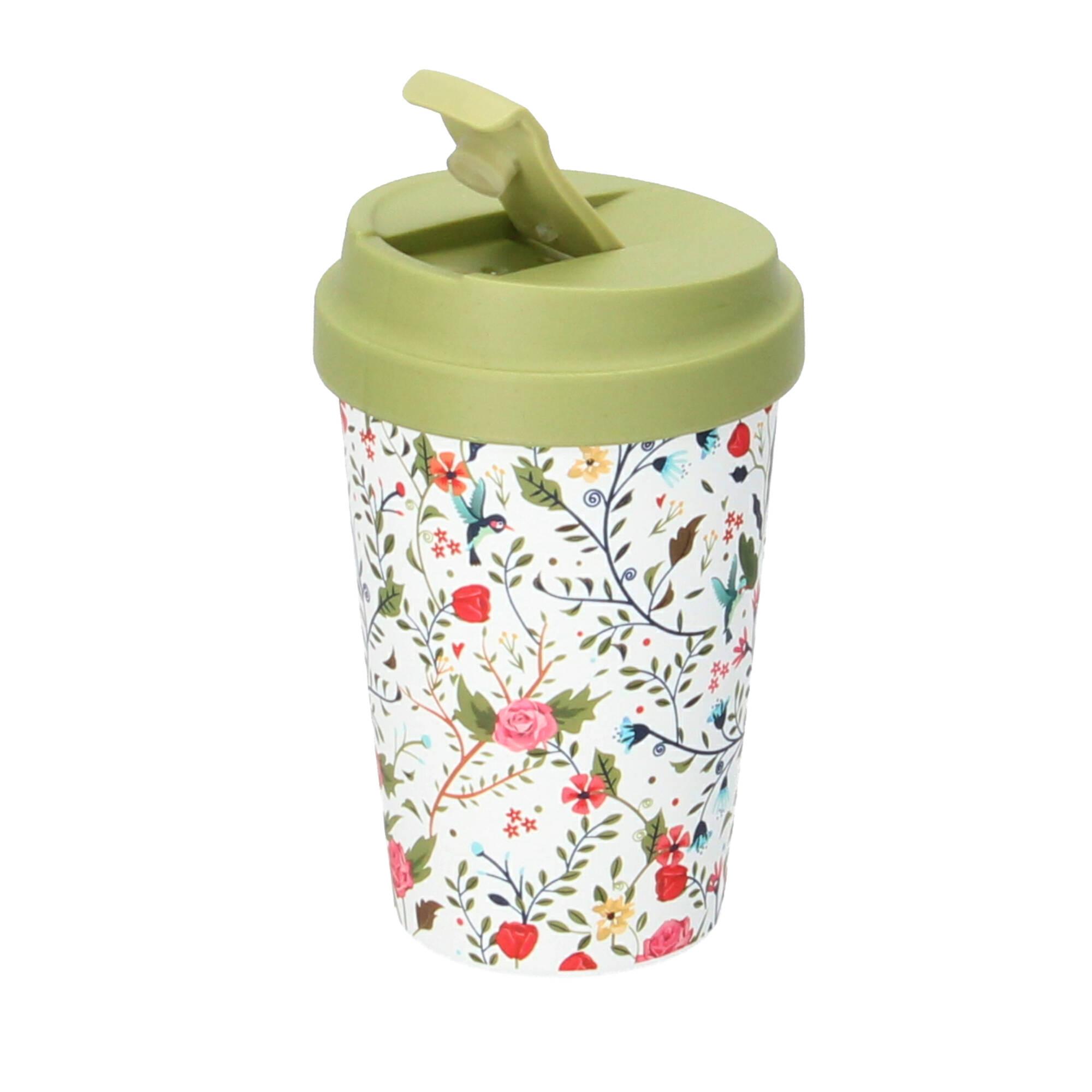 chic.mic bioloco plant easy cup Coffee to Go Becher Flowers & Birds