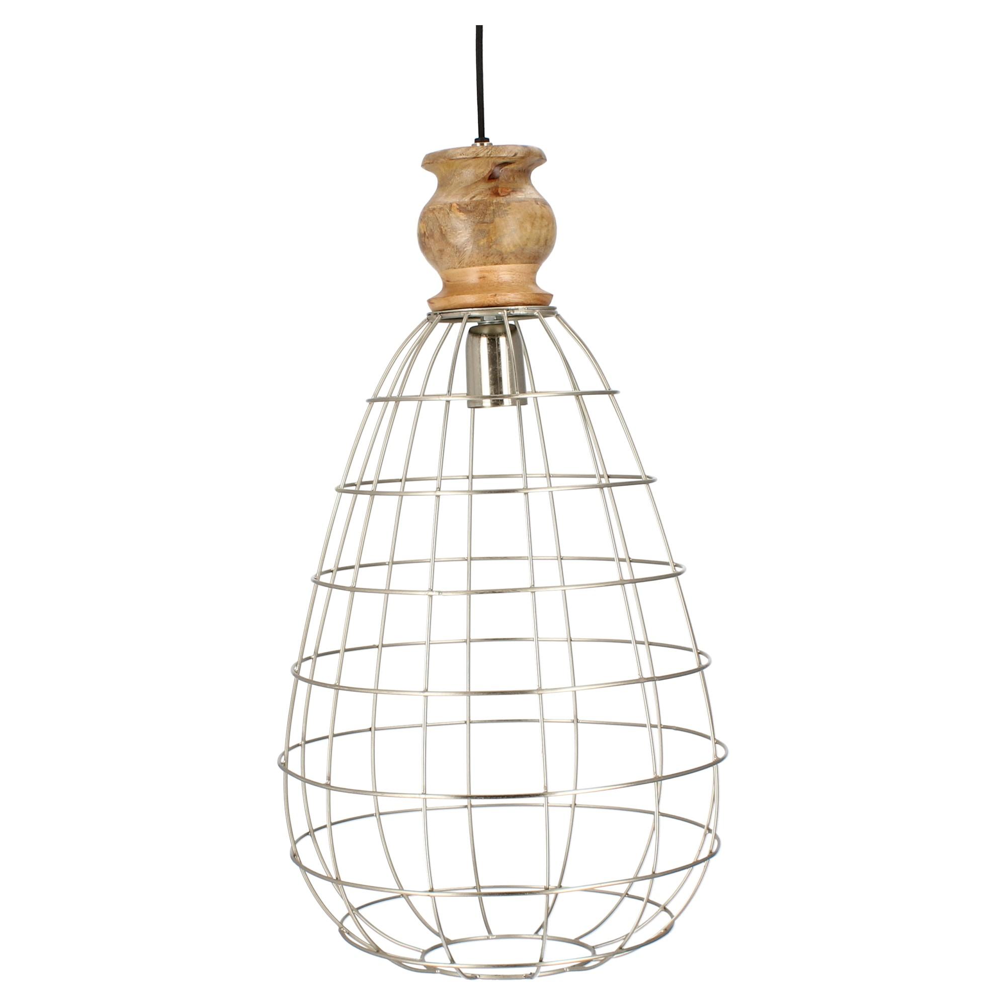Henrik Steen Deckenlampe Drahtkorb Ei-Form