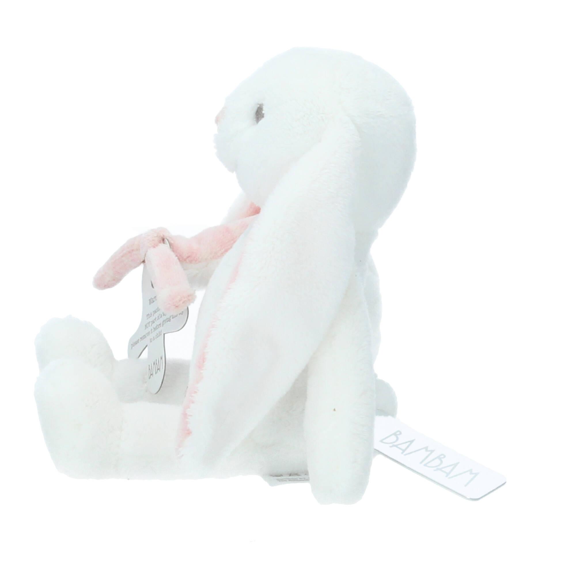 BamBam Hase 16 cm rosa weiß Geschenkkarton BamBam Hase 16 cm rosa weiß Geschenkkarton