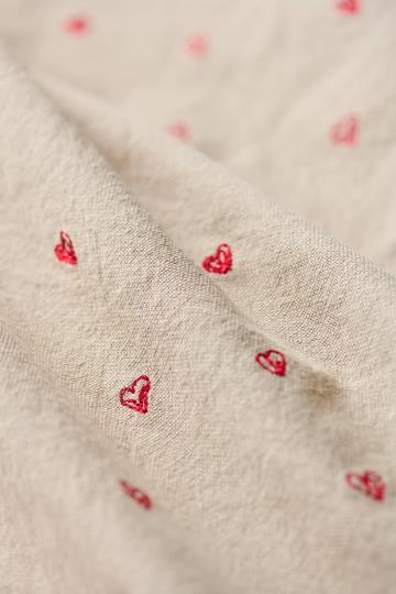 IB Laursen Serviette Tradition kleine rote Herzen 63055-76 IB Laursen Serviette Tradition kleine rote Herzen 63055-76