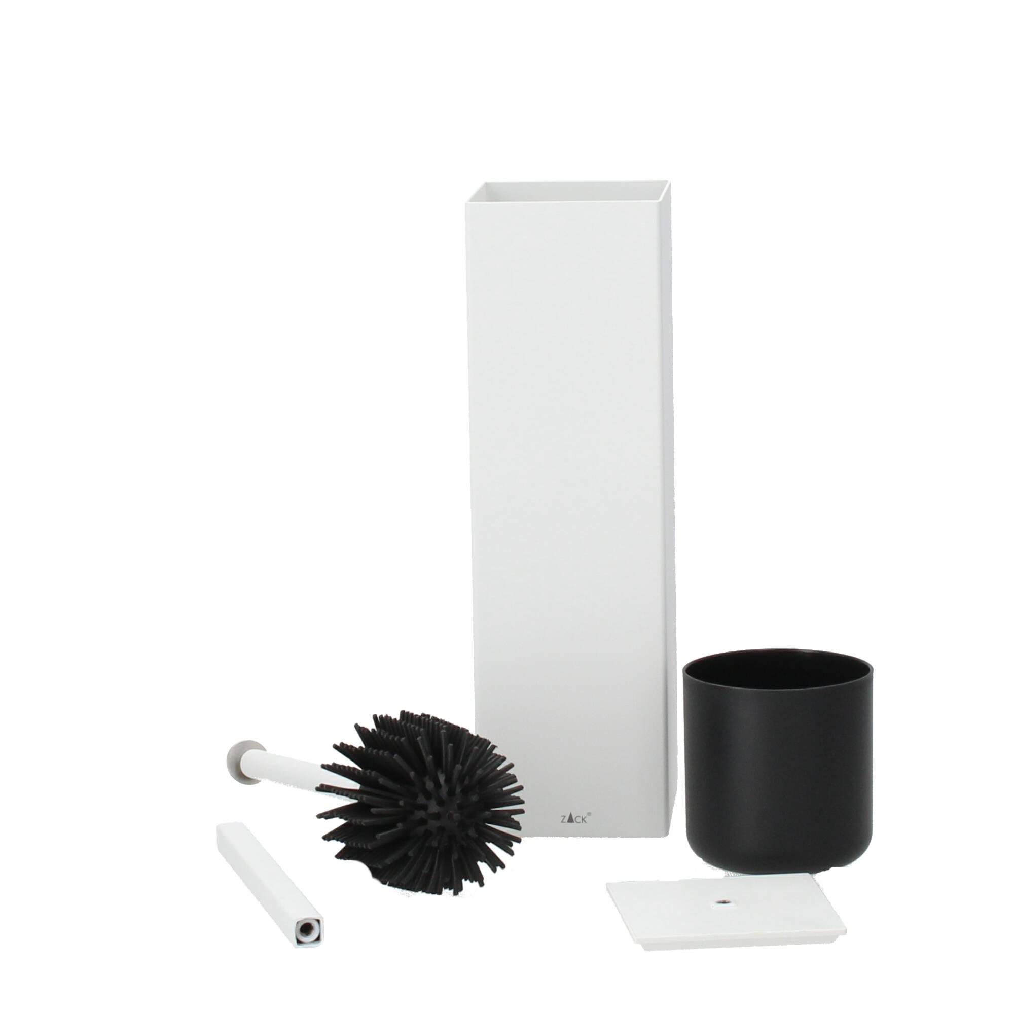 Zack Carvo Toilettenbürste eckig weiß Zack Carvo Toilettenbürste eckig weiß