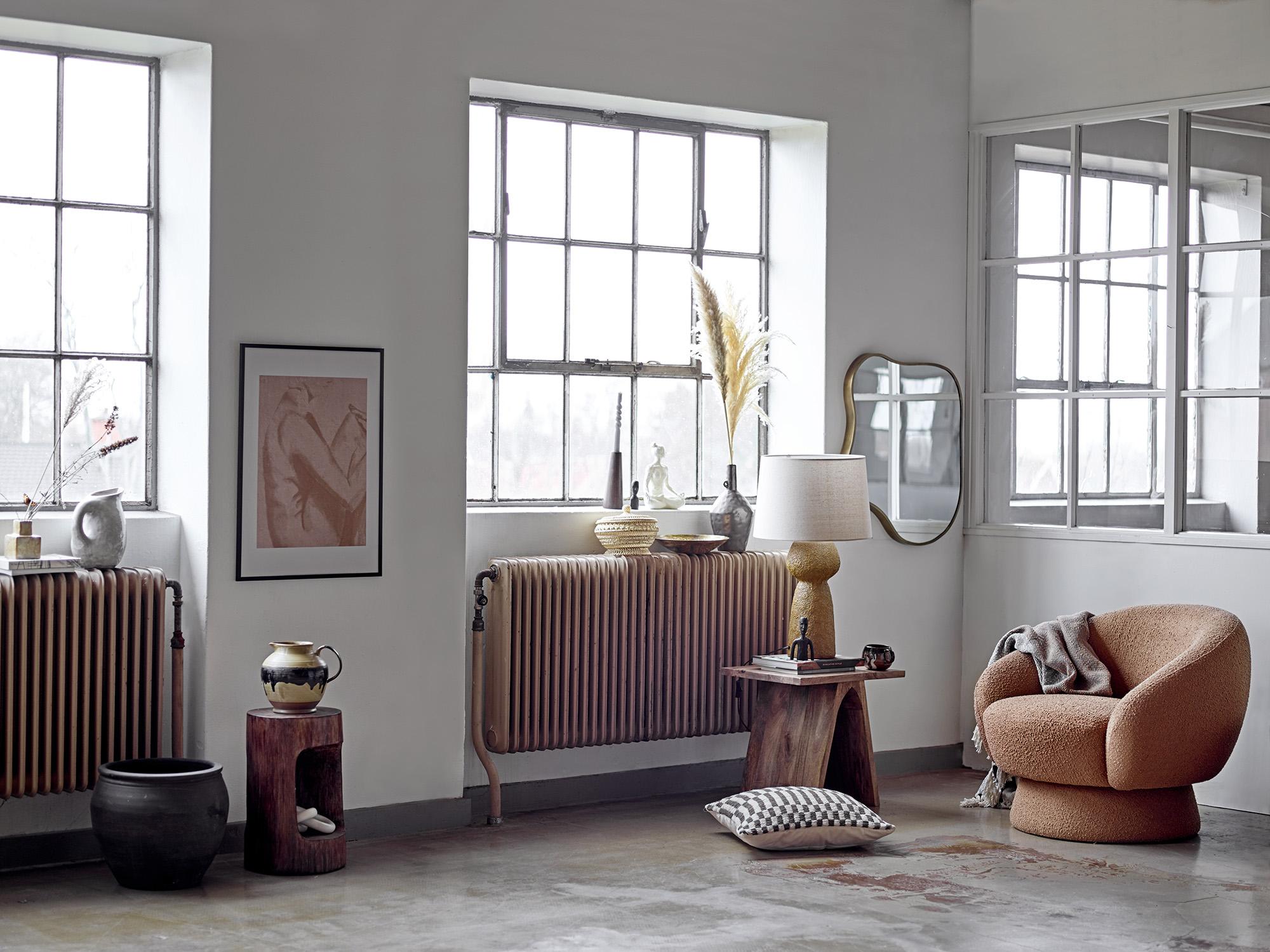 Bloomingville Dekoblumen Kunstblumen Gräser 3er Set 110 cm mehrfarbig