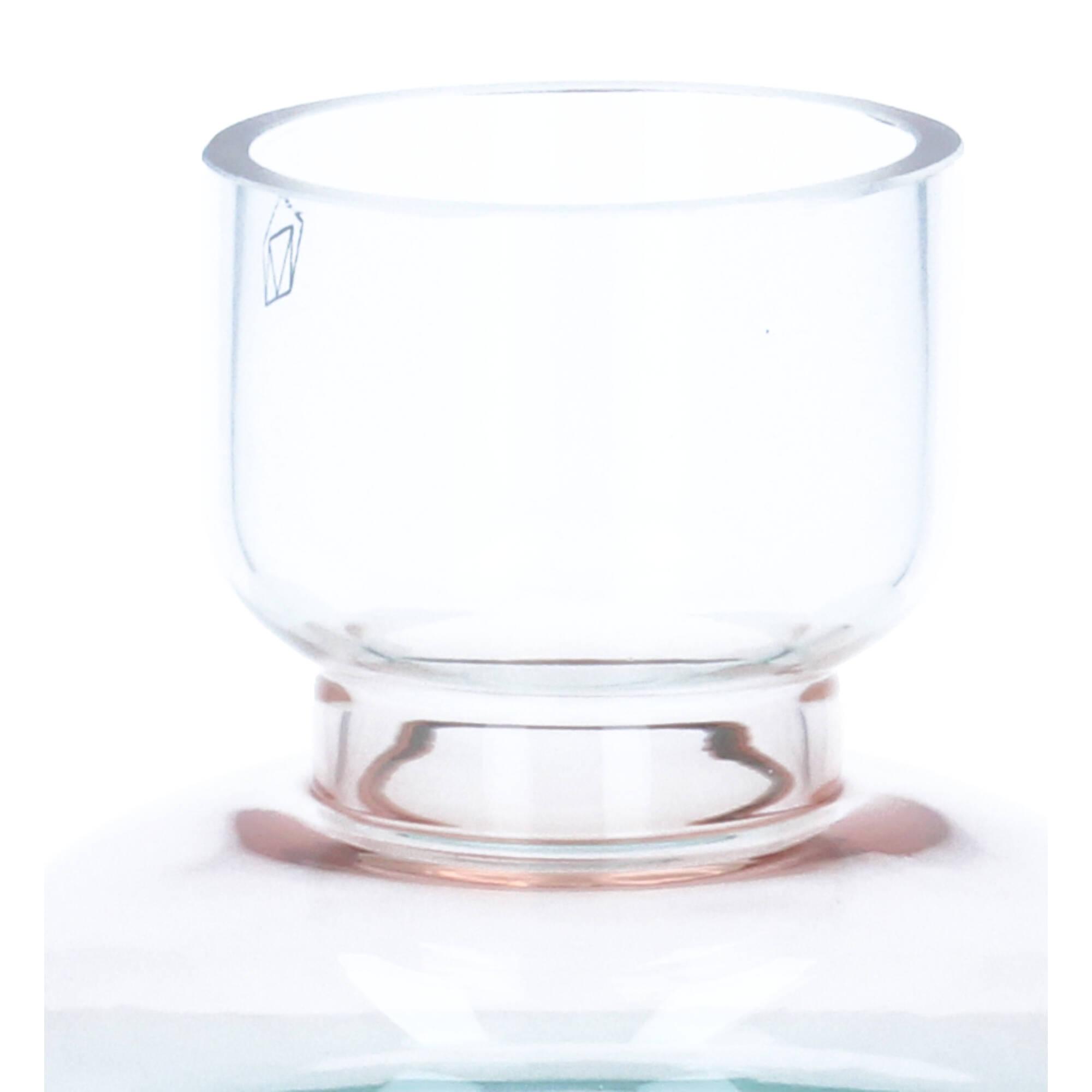 Villa Collection Vase Blumenvase 20 cm Glas mehrfarbig