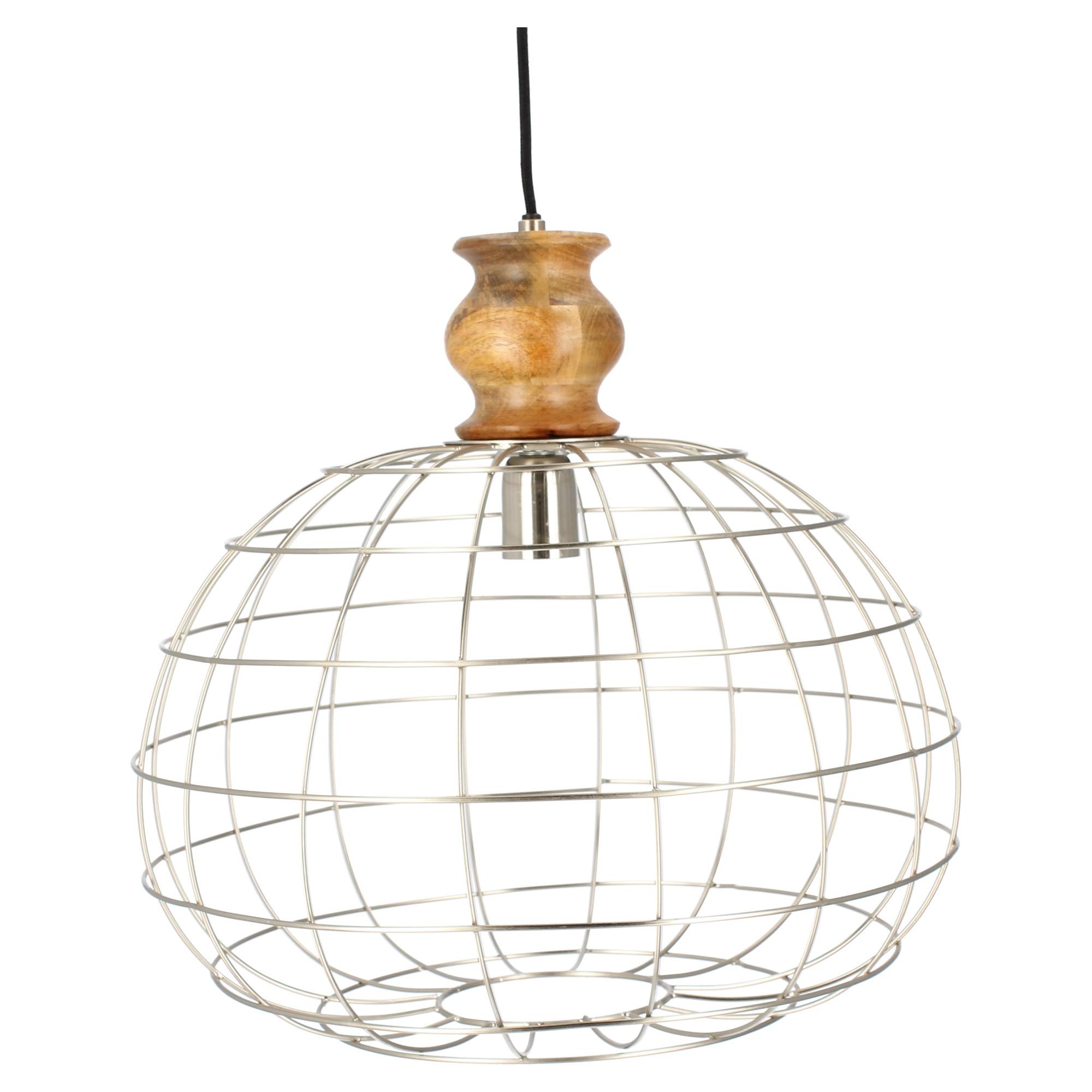 Henrik Steen Deckenlampe Ball rund Drahtkorb