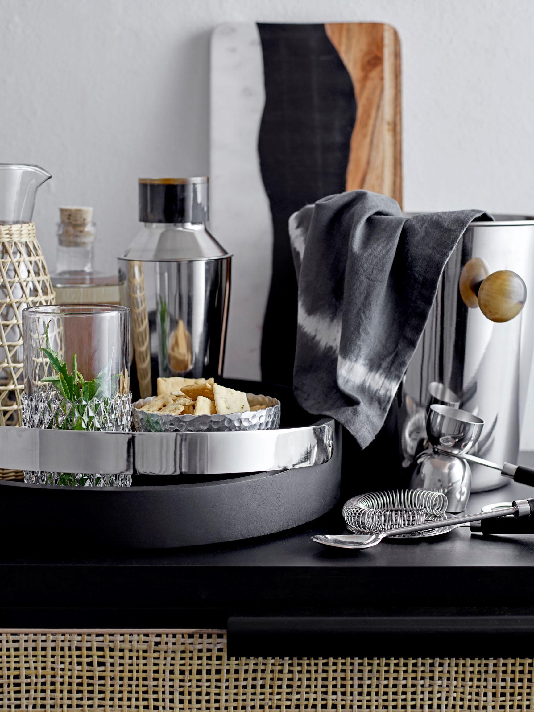 Bloomingville Schalen 11 cm 4er Set Aluminium silber