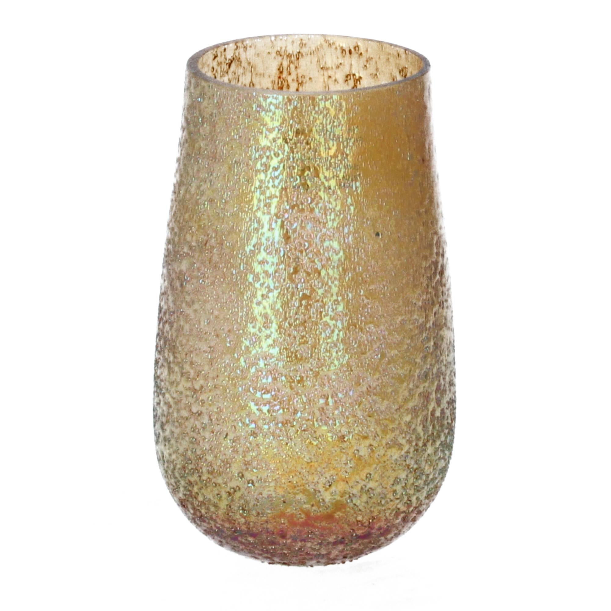 Bloomingville Vase Glas 16 cm braun