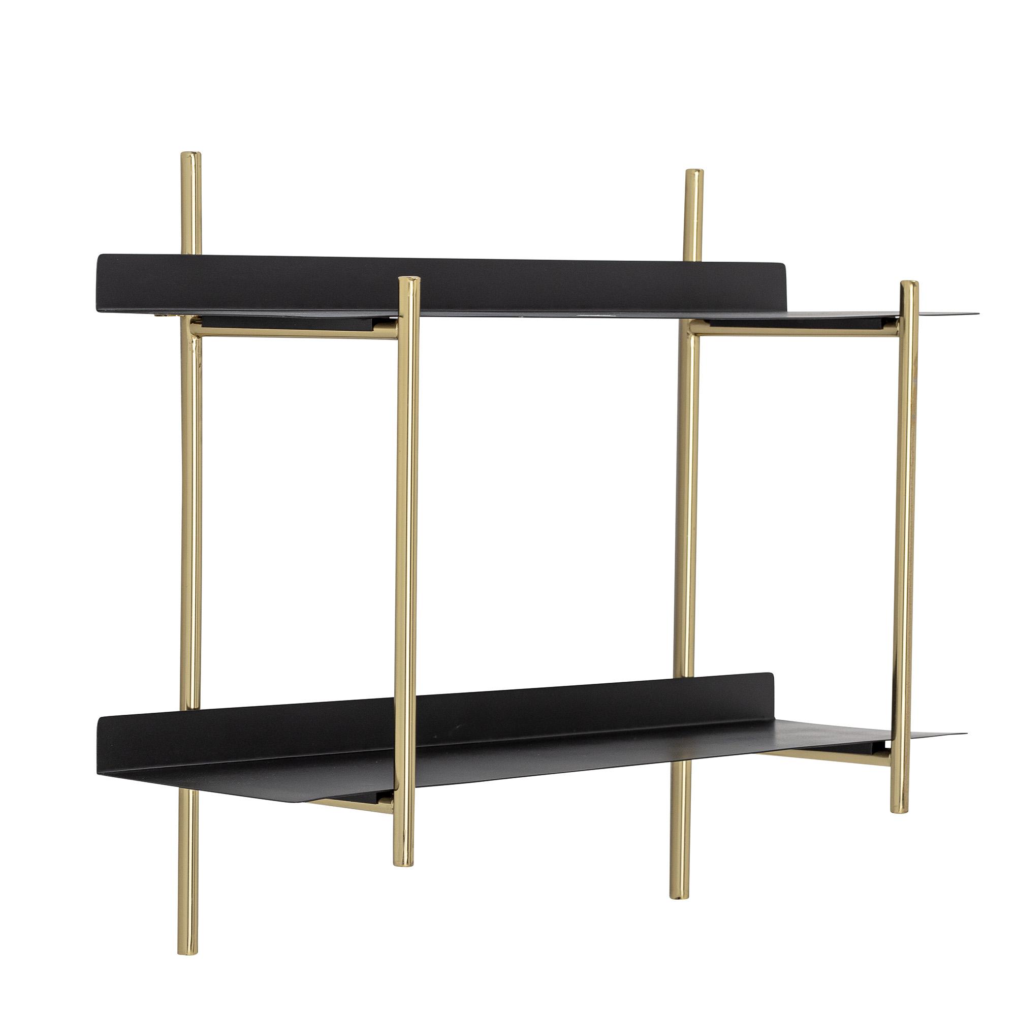 Bloomingville Marvin Wandregal 61x49,5x20cm Eisen schwarz Bloomingville Marvin Wandregal 61x49,5x20cm Eisen schwarz