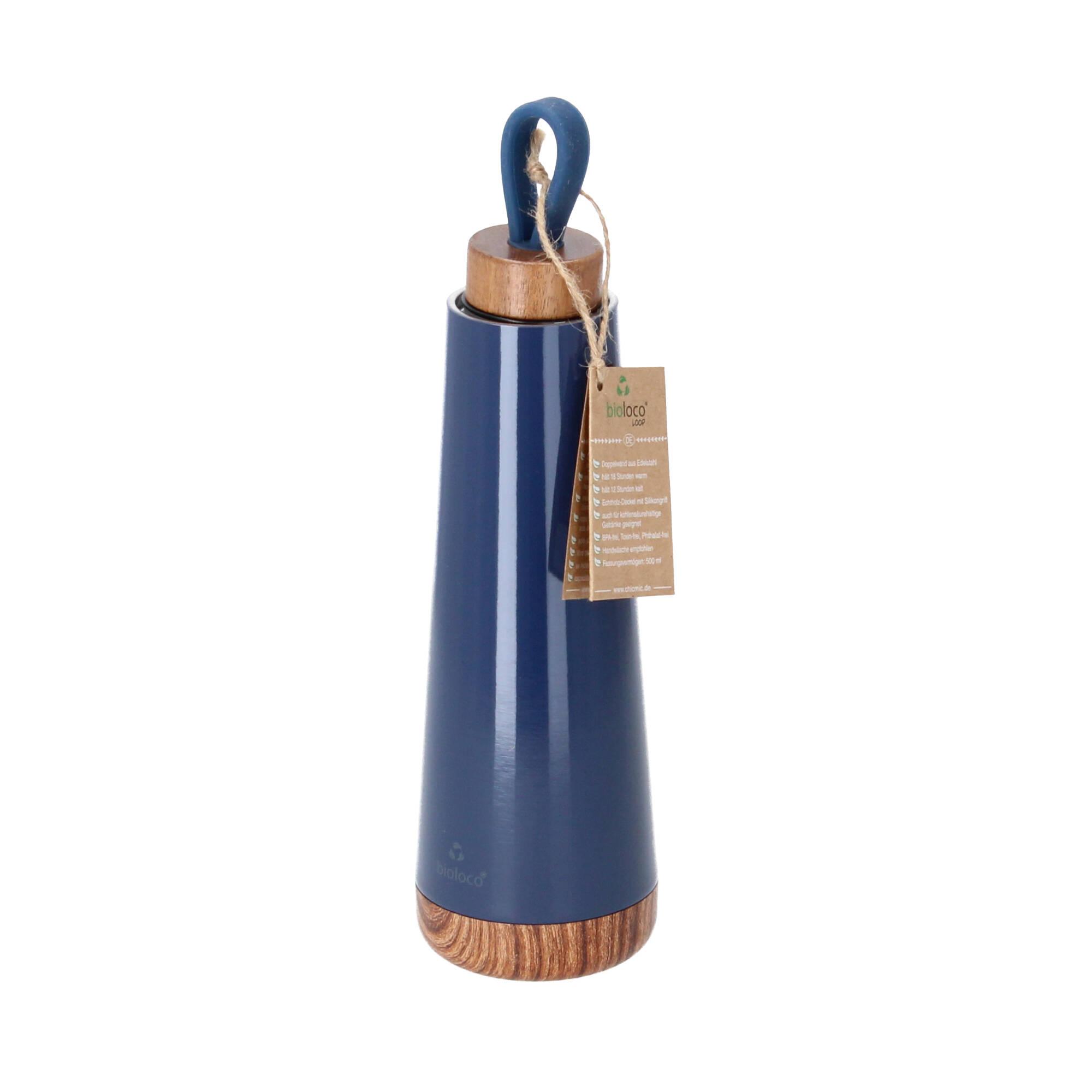 chic.mic bioloco loop Isolierflasche Thermosflasche midnight sky chic.mic bioloco loop Isolierflasche Thermosflasche midnight sky